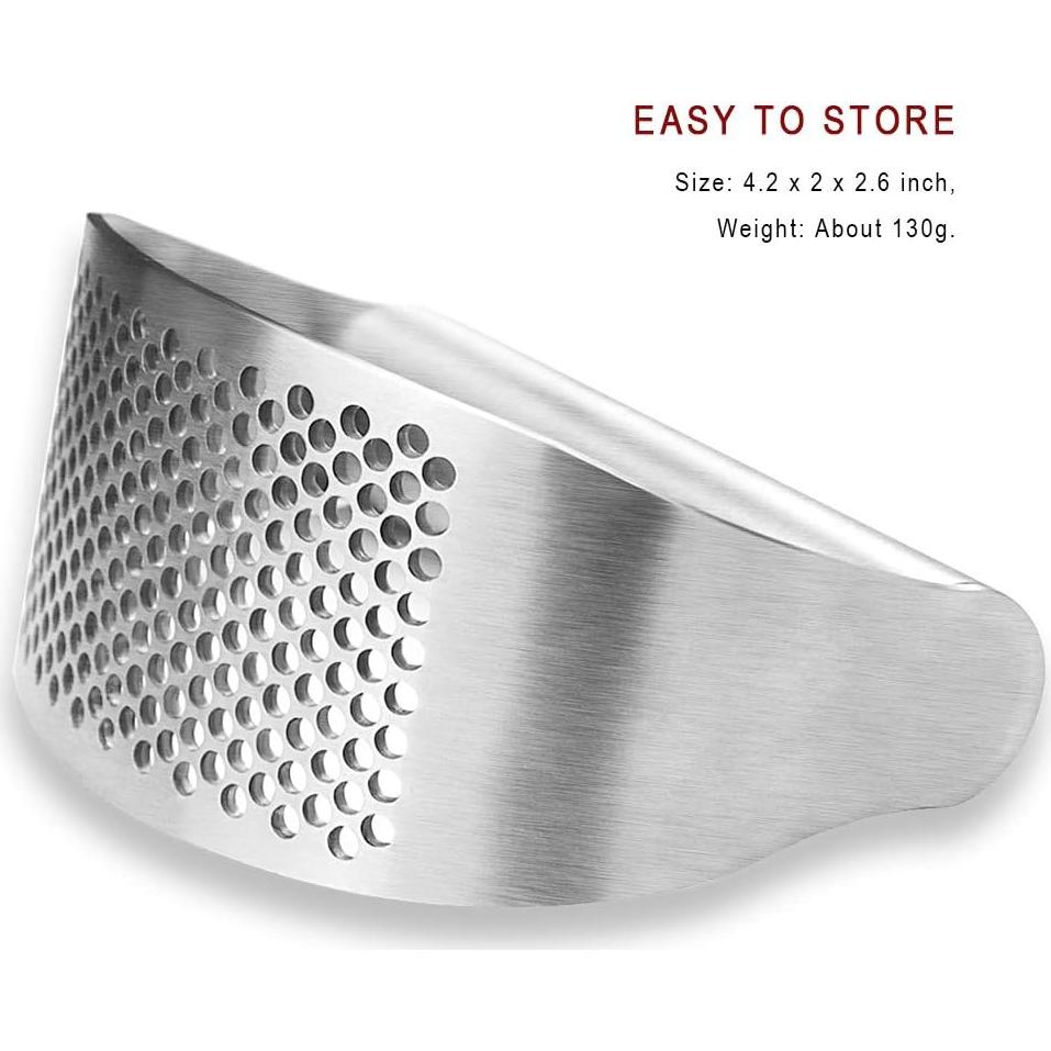 Prensa de Ajo Rocker AmDONGKING Acero Inoxidable Multiuso