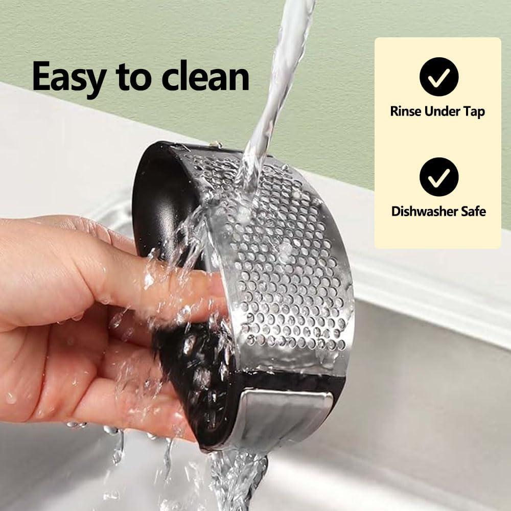 Prensa de Ajo BuyDailyNeeds Acero Inoxidable 10.9cm