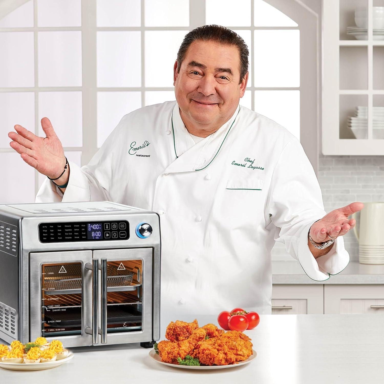 Horno Tostador de Aire Emeril Lagasse 26QT Acero Inoxidable
