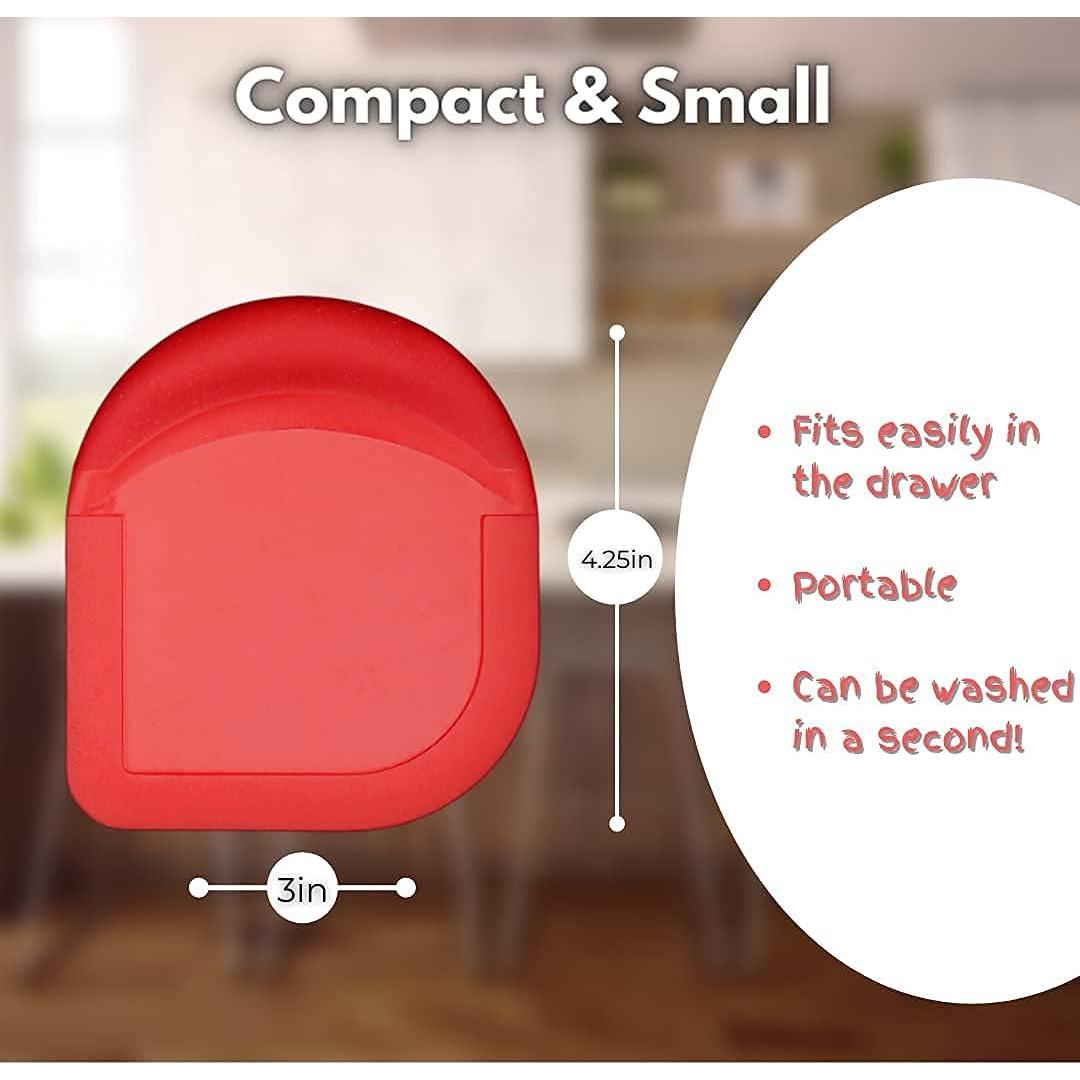 Raspador de Sartenes Sullins - Paquete de 3, Plástico, 50g