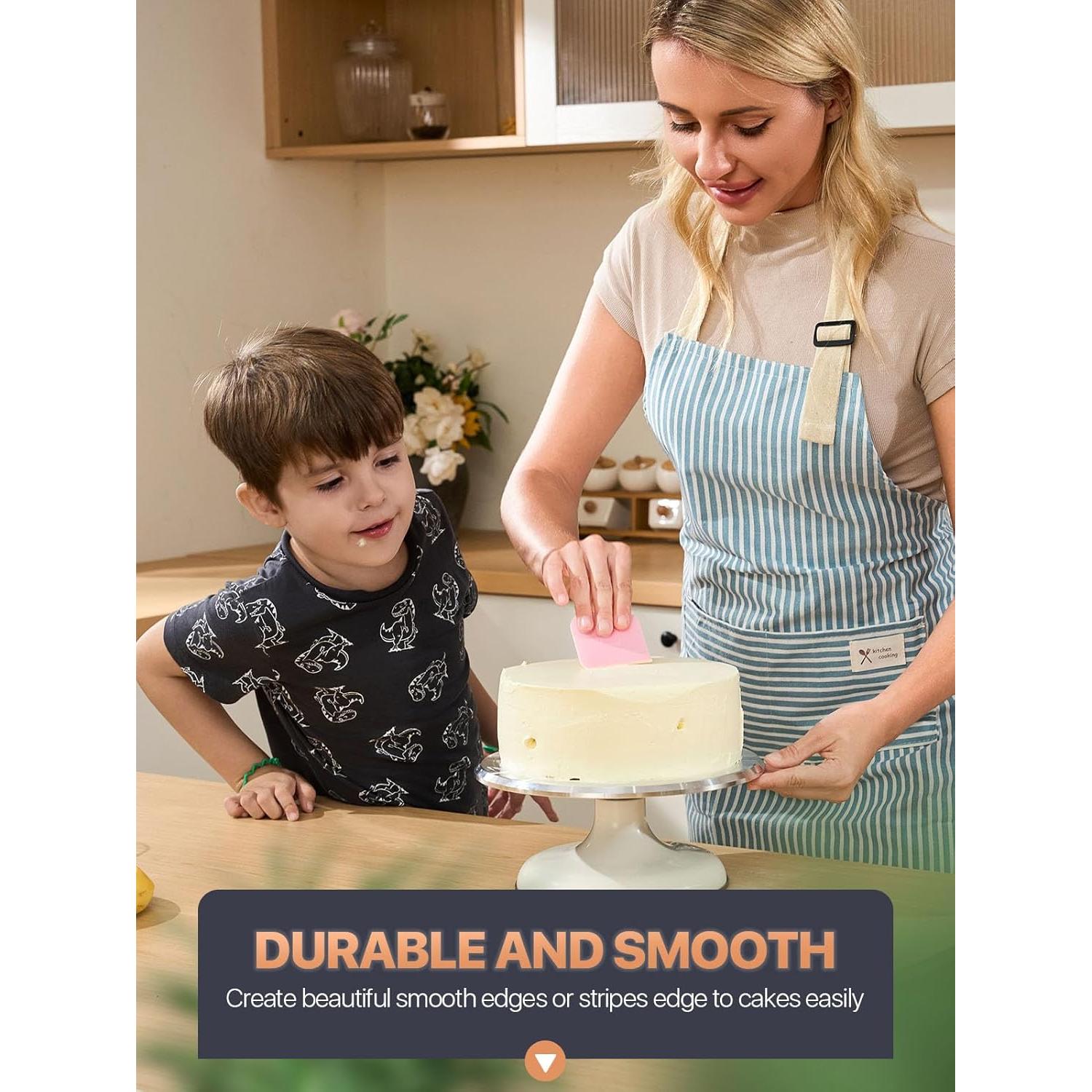 Raspadores de Sartenes CLUEAPOP 5 Piezas Plástico ABS Rosa