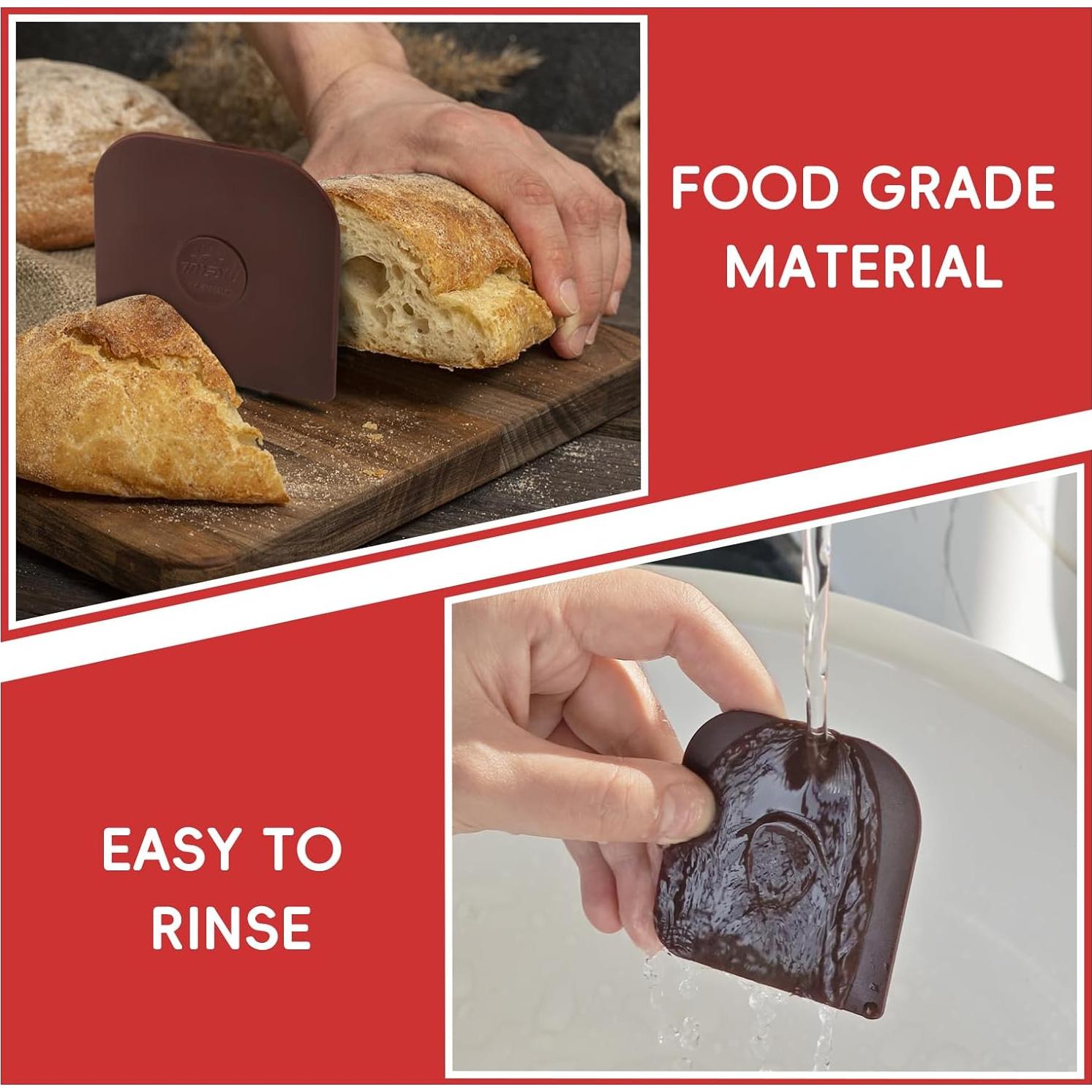 Raspador de Olla TMEDW 5 Pcs Antideslizante Resistente al Calor