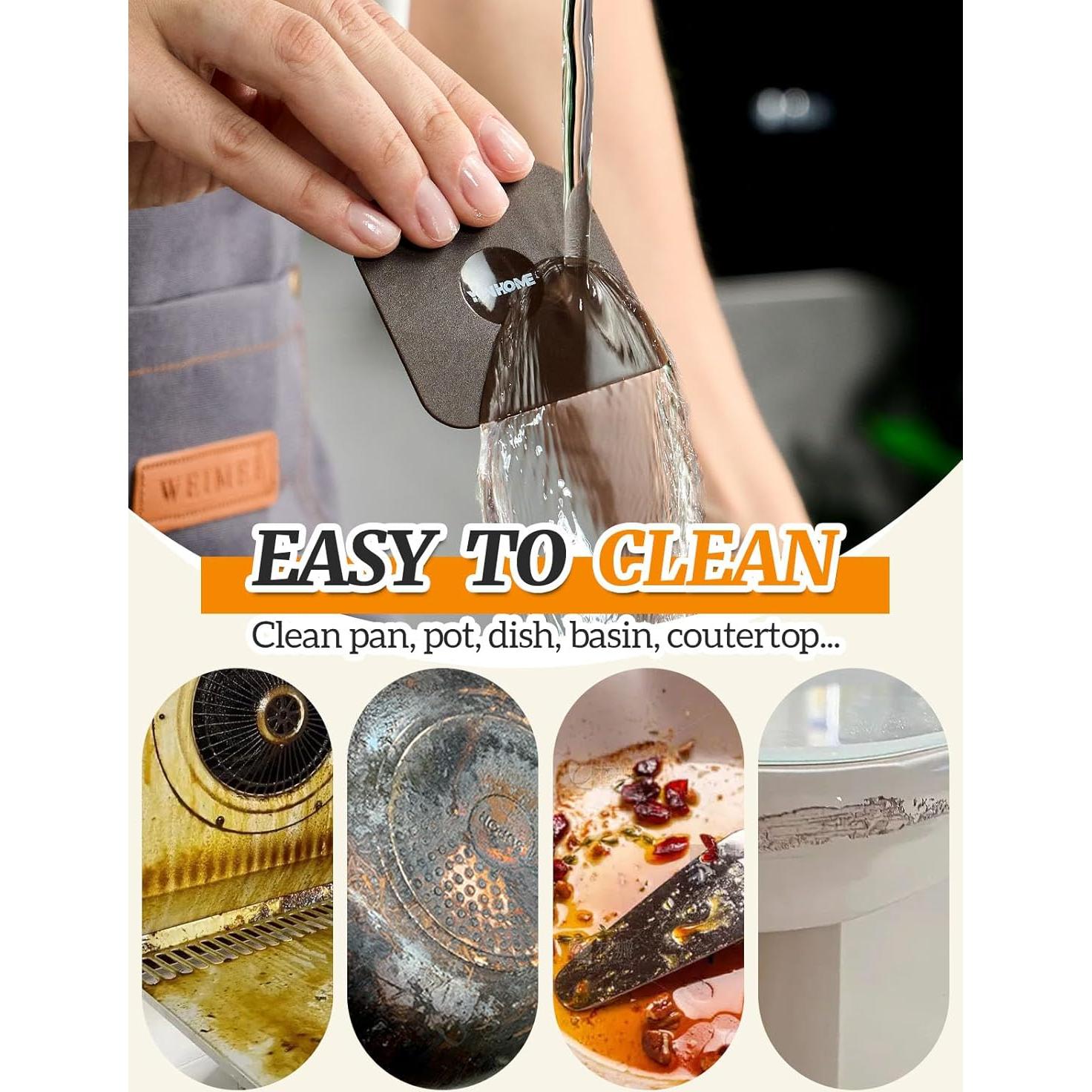 Juego de Raspadores de Cocina YUNHOME - 6 Piezas, Nylon