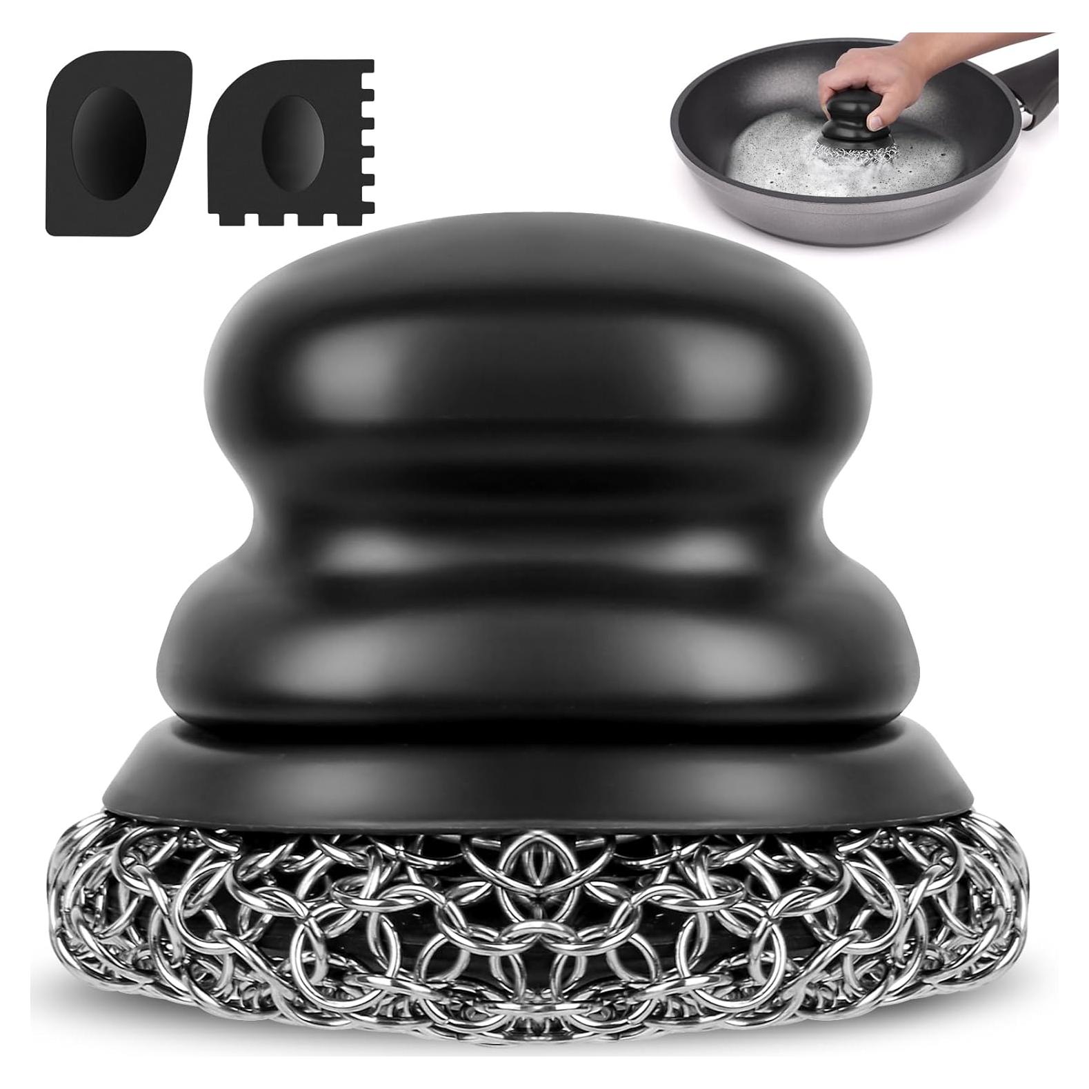 Estropajo de Hierro Fundido Onewly con Raspador 230g