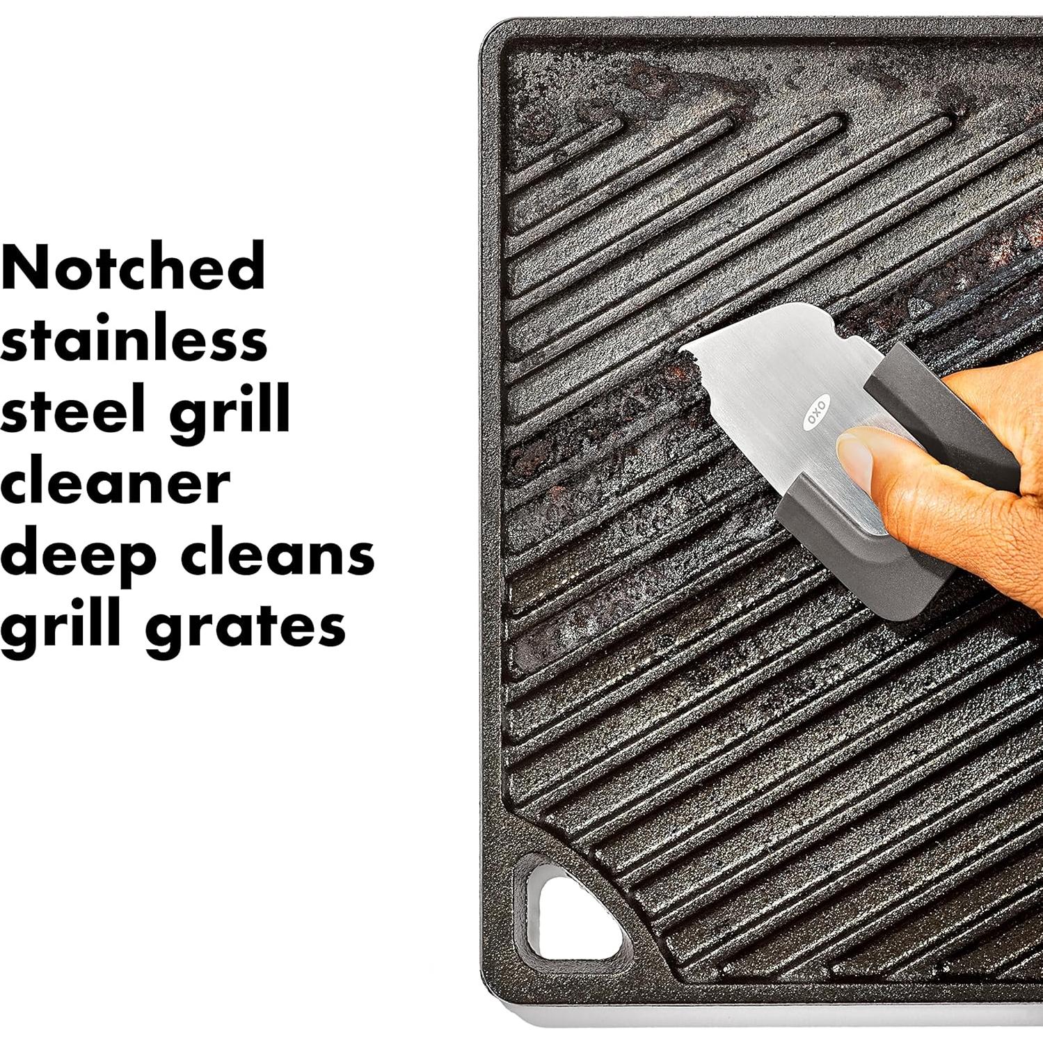 Limpiaparabrisas y Raspador 3-en-1 OXO Cocina al Aire Libre