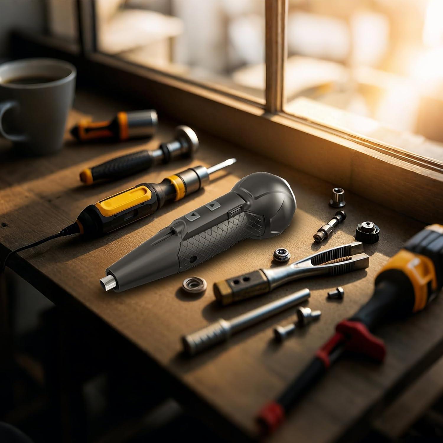 Destornillador Eléctrico Inalámbrico XLX 900mAh con Luz LED