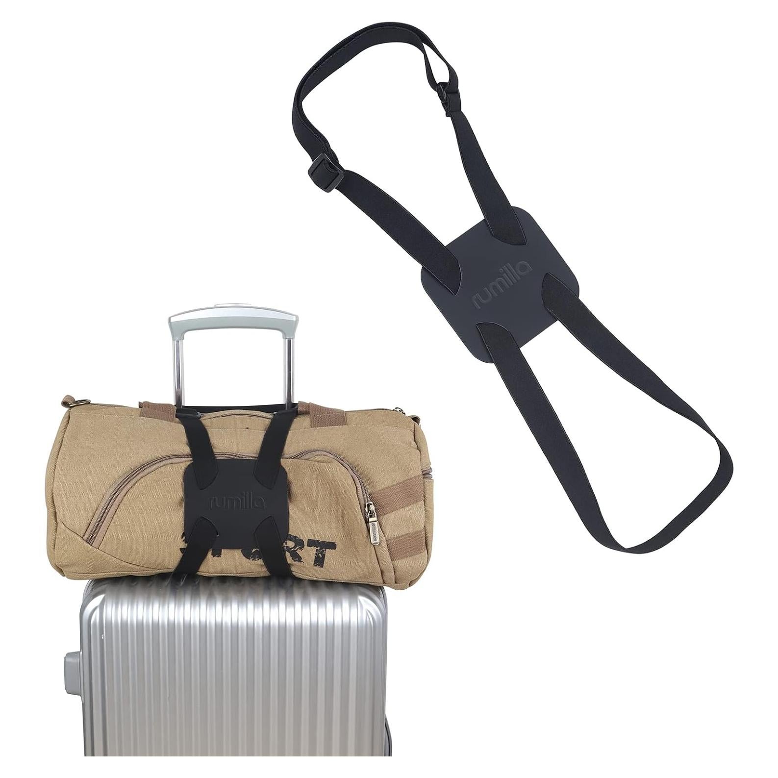 Correa de Equipaje Bungee RUMILLA Ajustable 10kg Negro