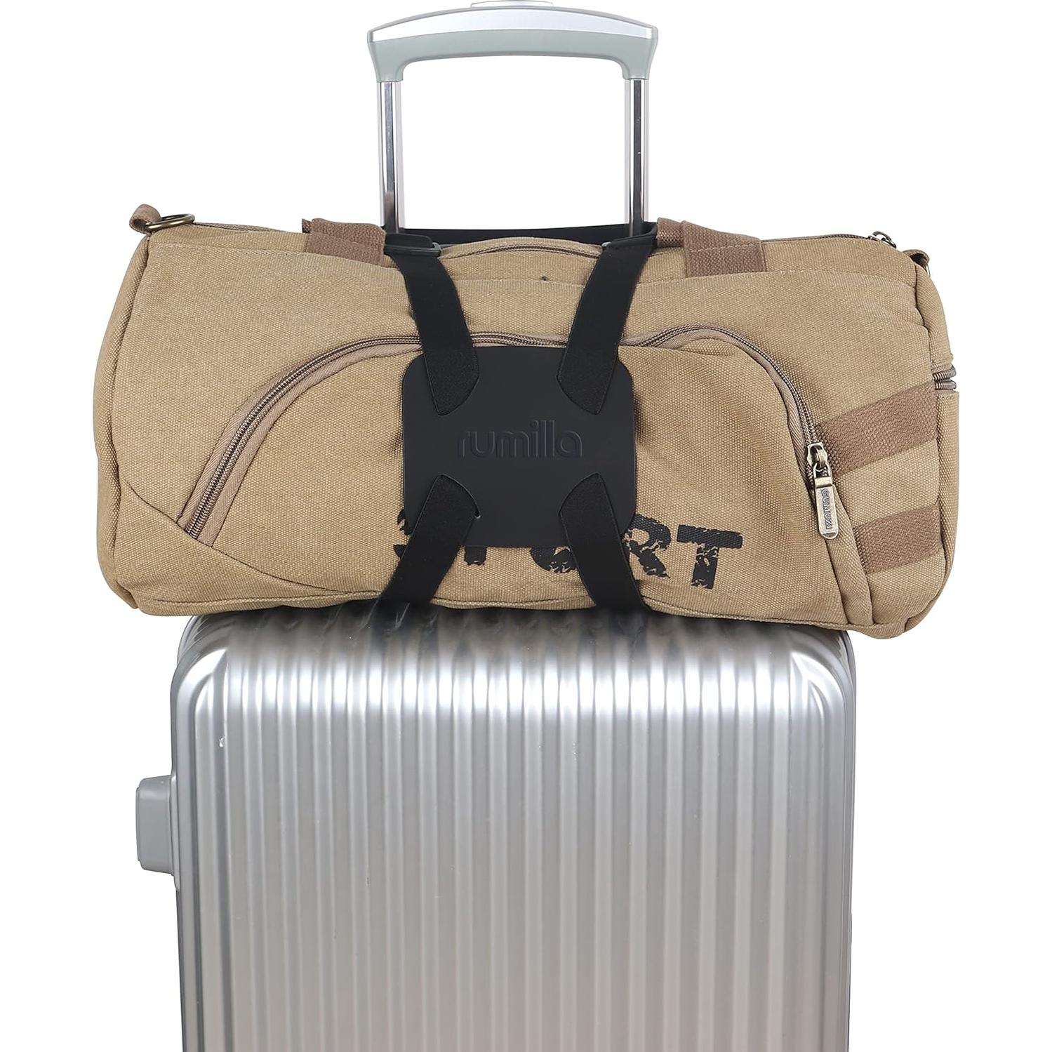 Correa de Equipaje Bungee RUMILLA Ajustable 10kg Negro