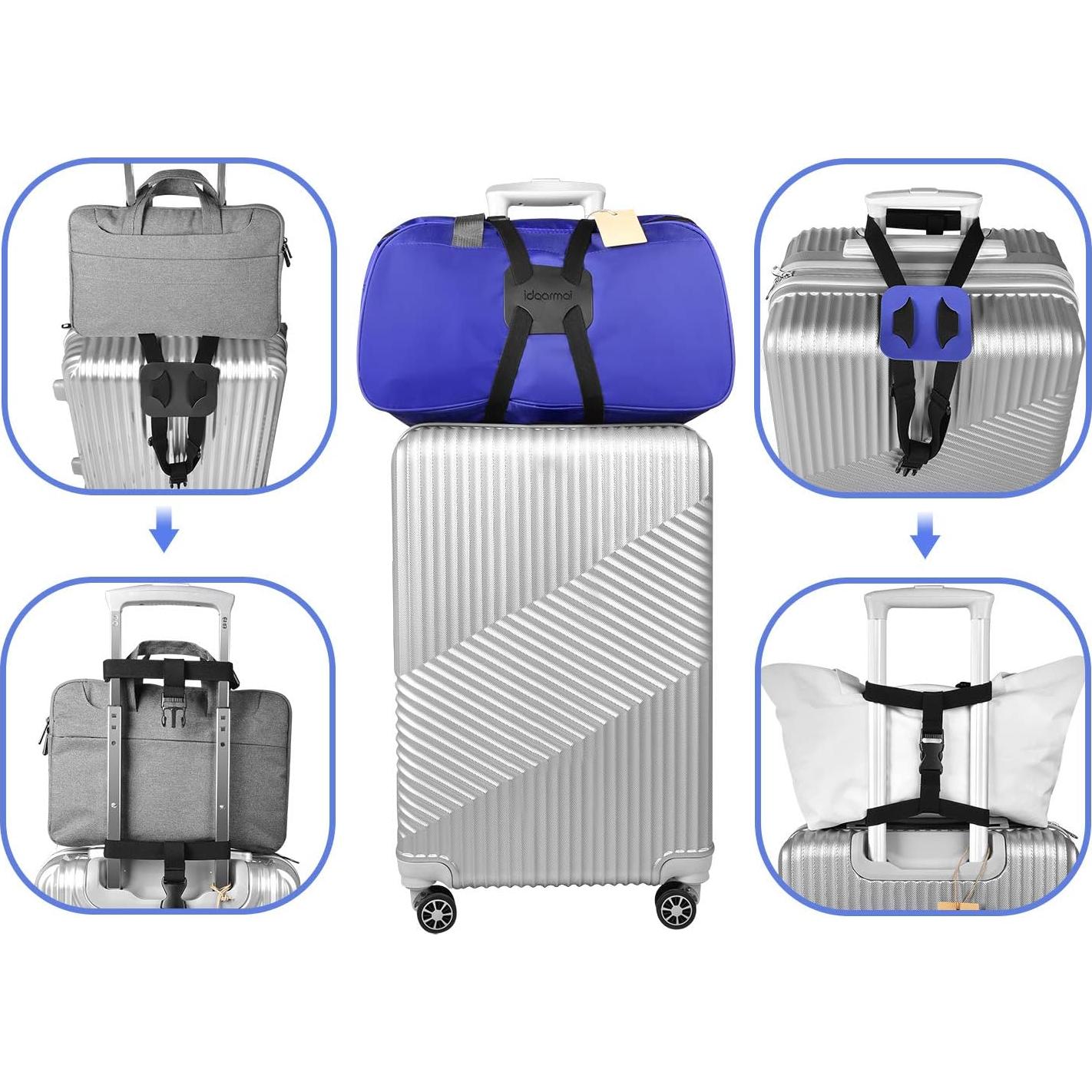 Correa de Equipaje Bungee RUMILLA Ajustable 10kg Negro