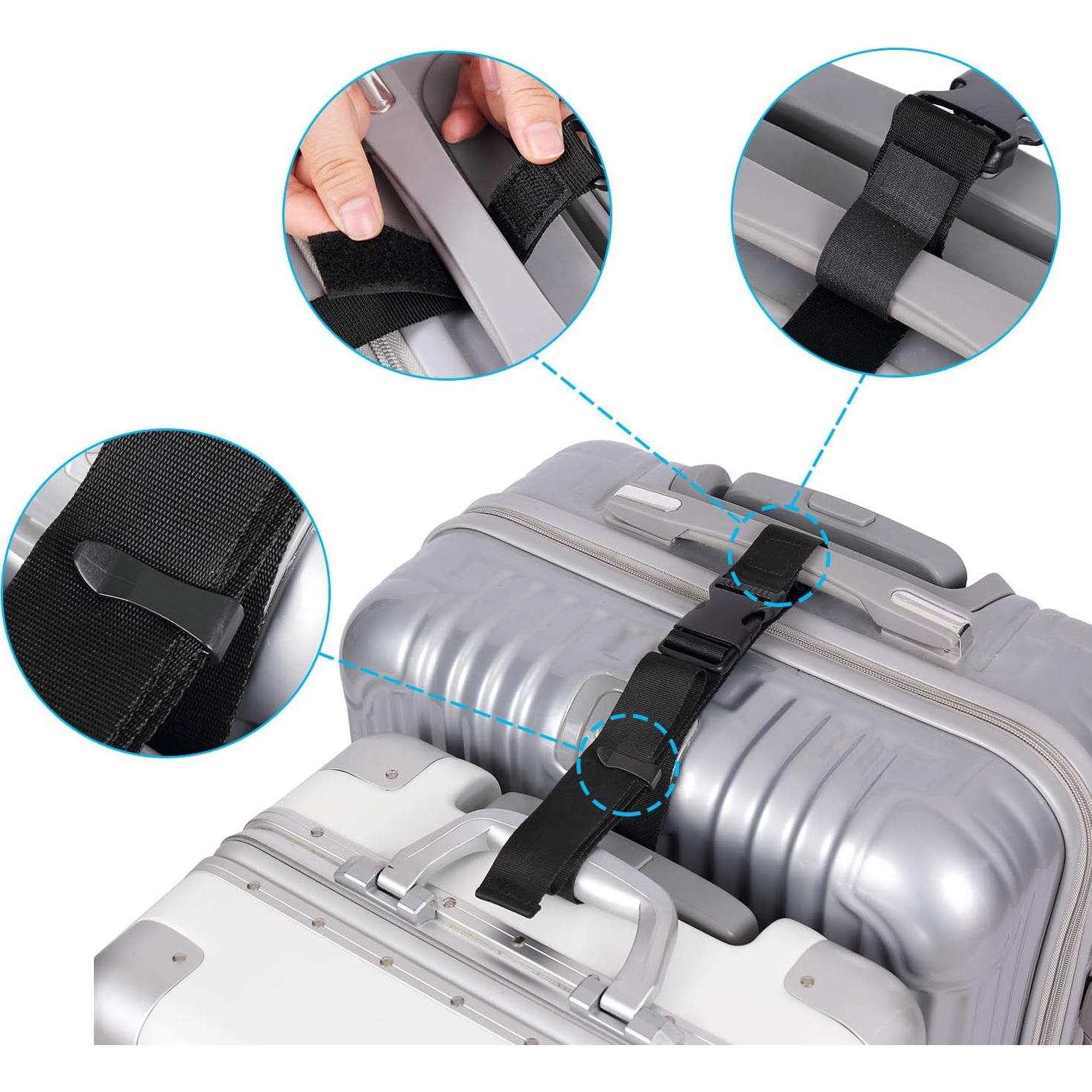 Correas de Equipaje Vigorport Ajustables 2 Piezas 105,84 cm