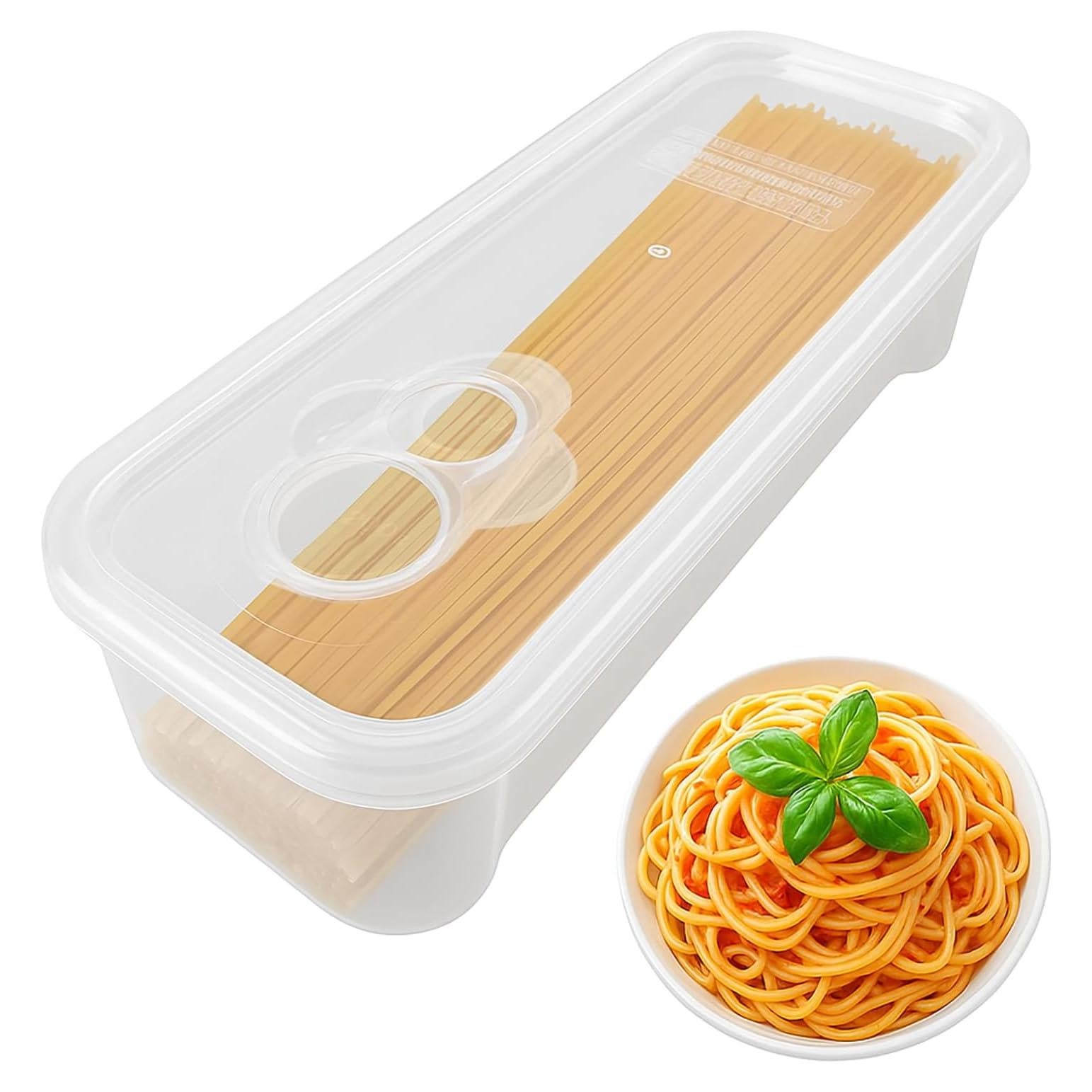 Cocinero de Pasta Microondas BNYD 1L con Tapa Coladora BPA