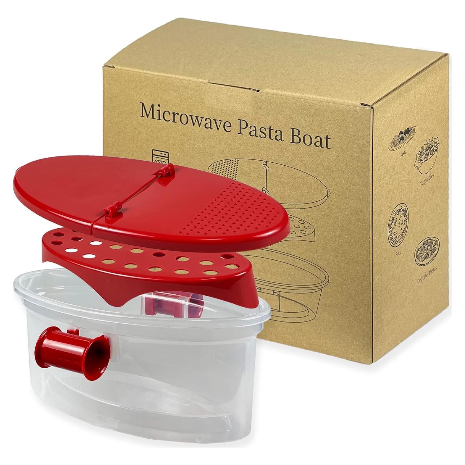 Barco de Pasta Microondas Magicaleast 32cm Acero Inoxidable