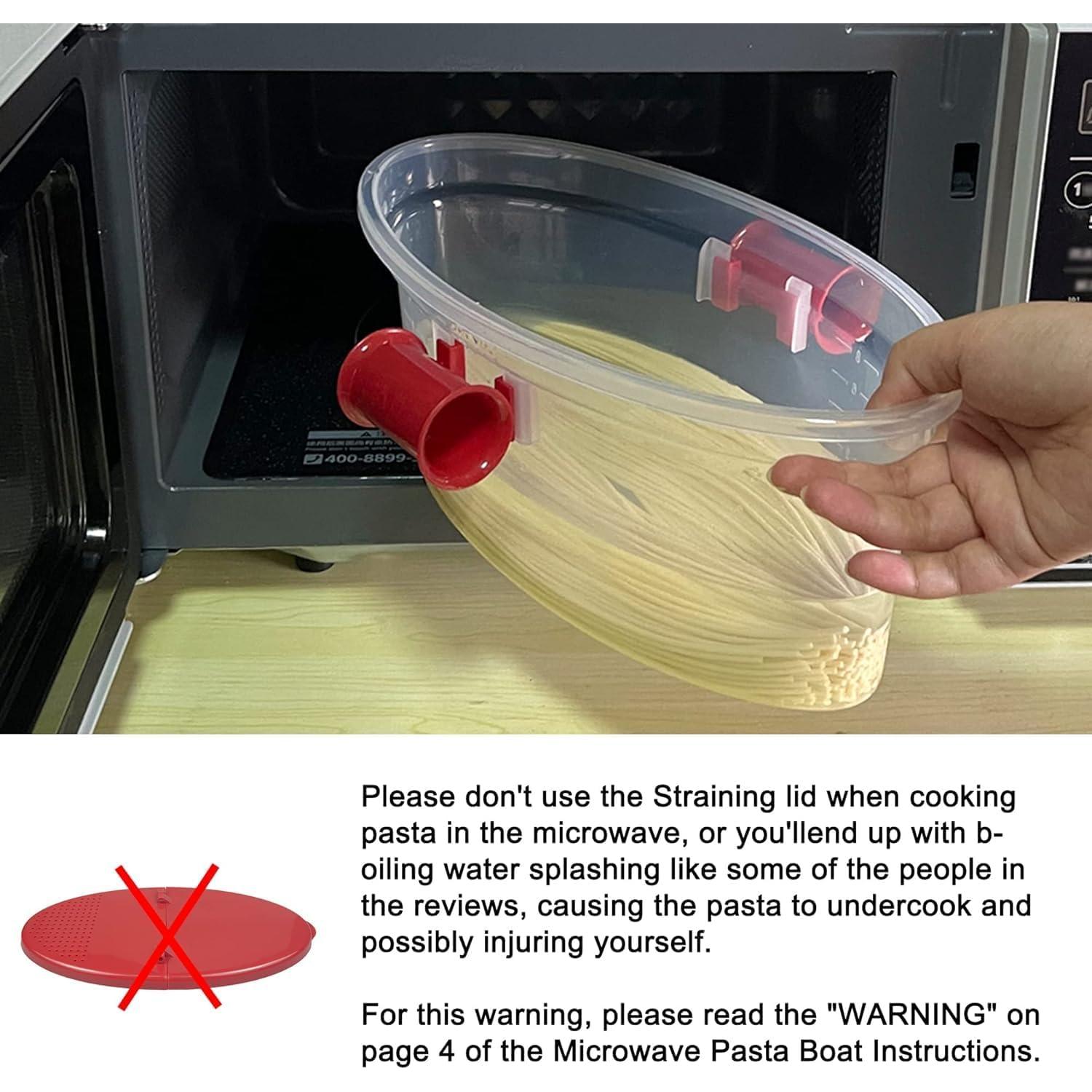 Barco de Pasta Microondas Magicaleast 32cm Acero Inoxidable