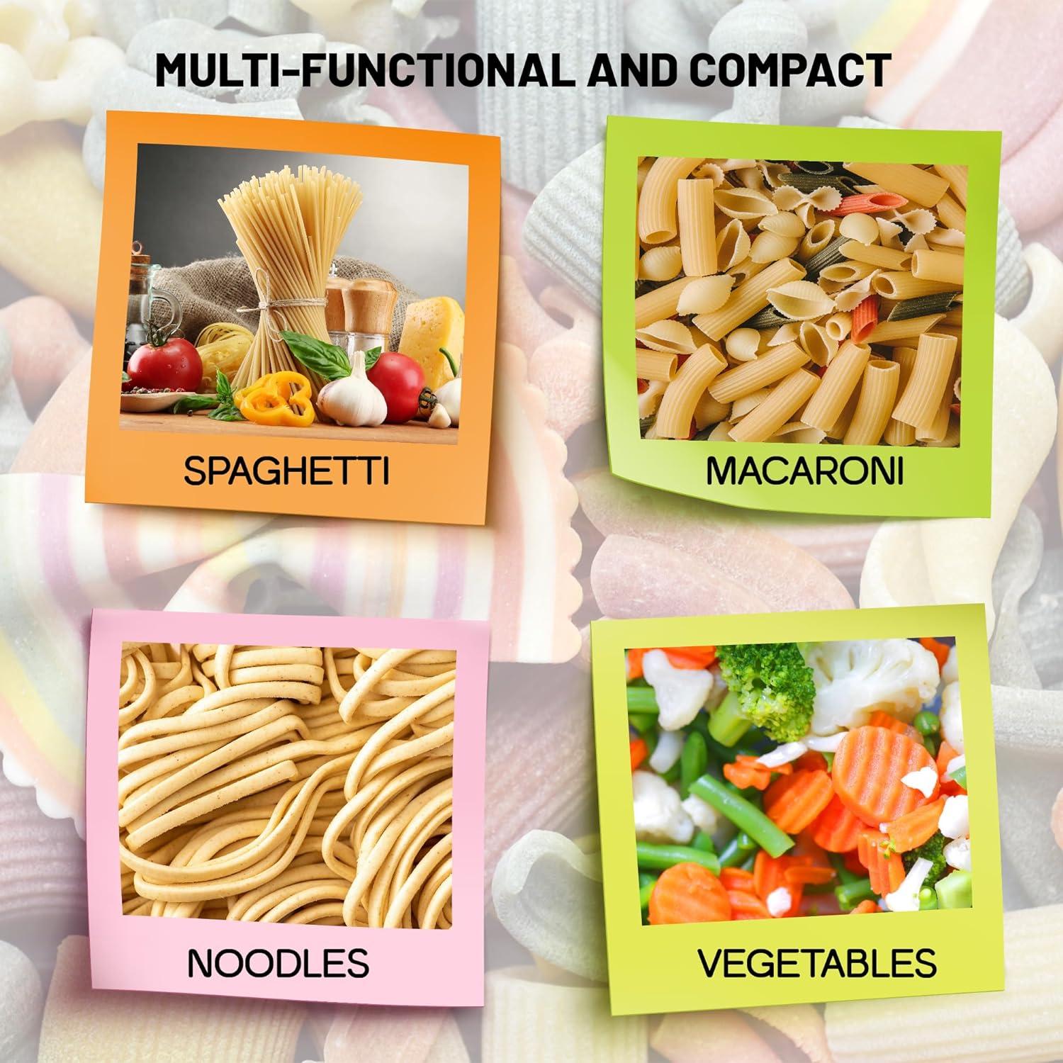 Cocinero de Pasta de Microondas Kitchen Discovery 4 Porciones