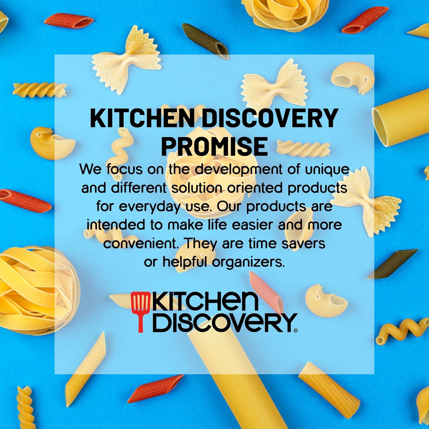 Cocinero de Pasta de Microondas Kitchen Discovery 4 Porciones