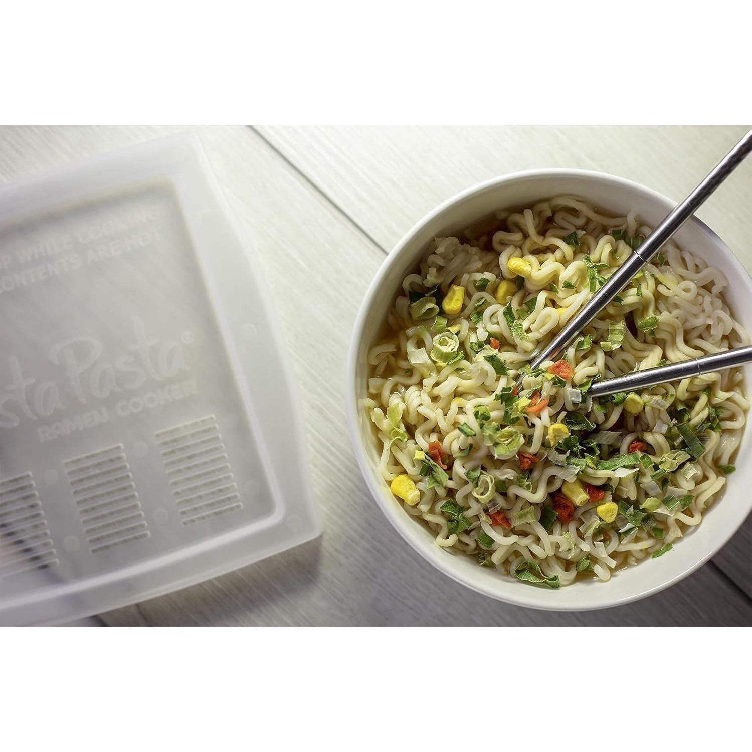 Cocedor de Ramen Fasta Pasta para Microondas 136g