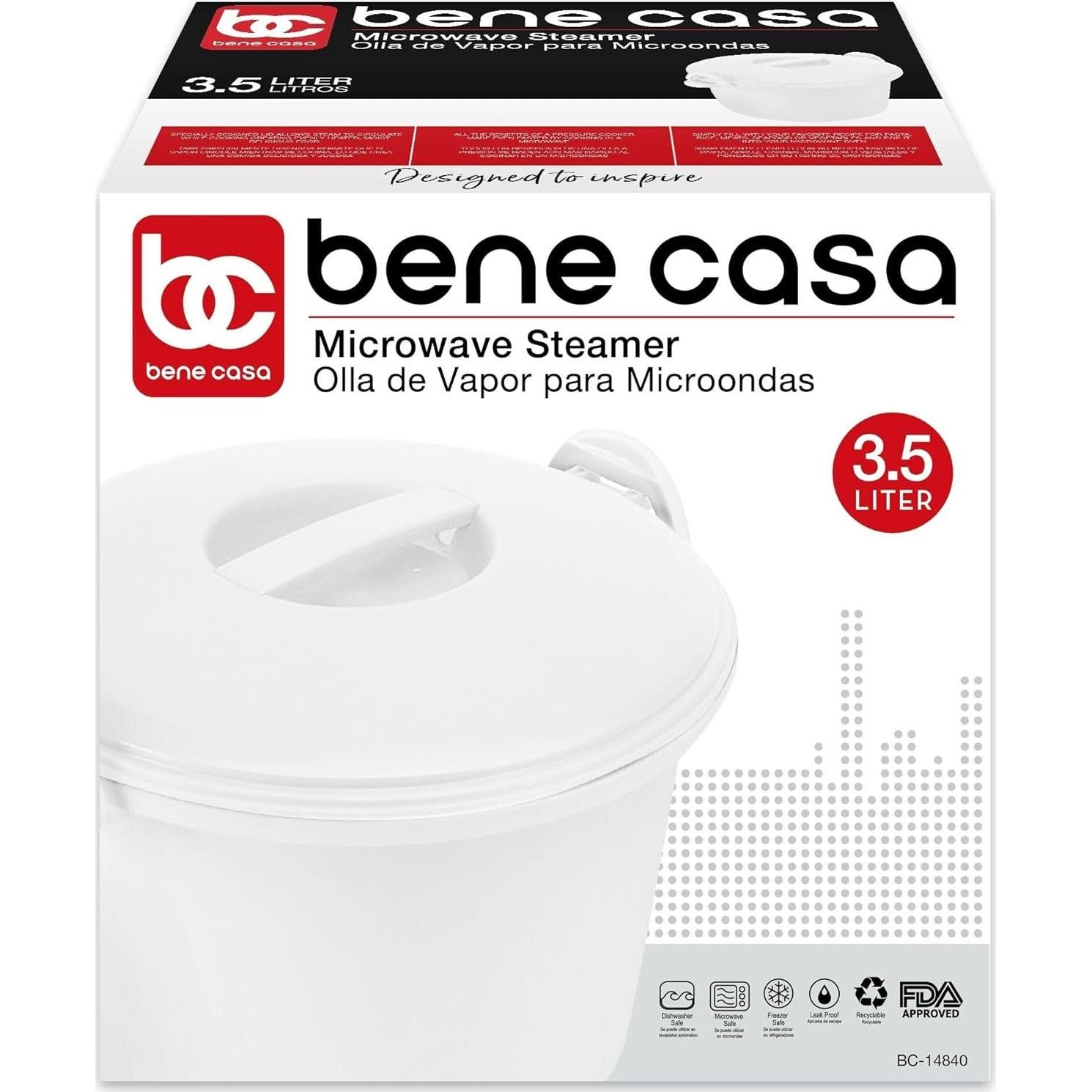 Cocinero de Arroz y Pasta Bene Casa BC-14840 0.74 kg