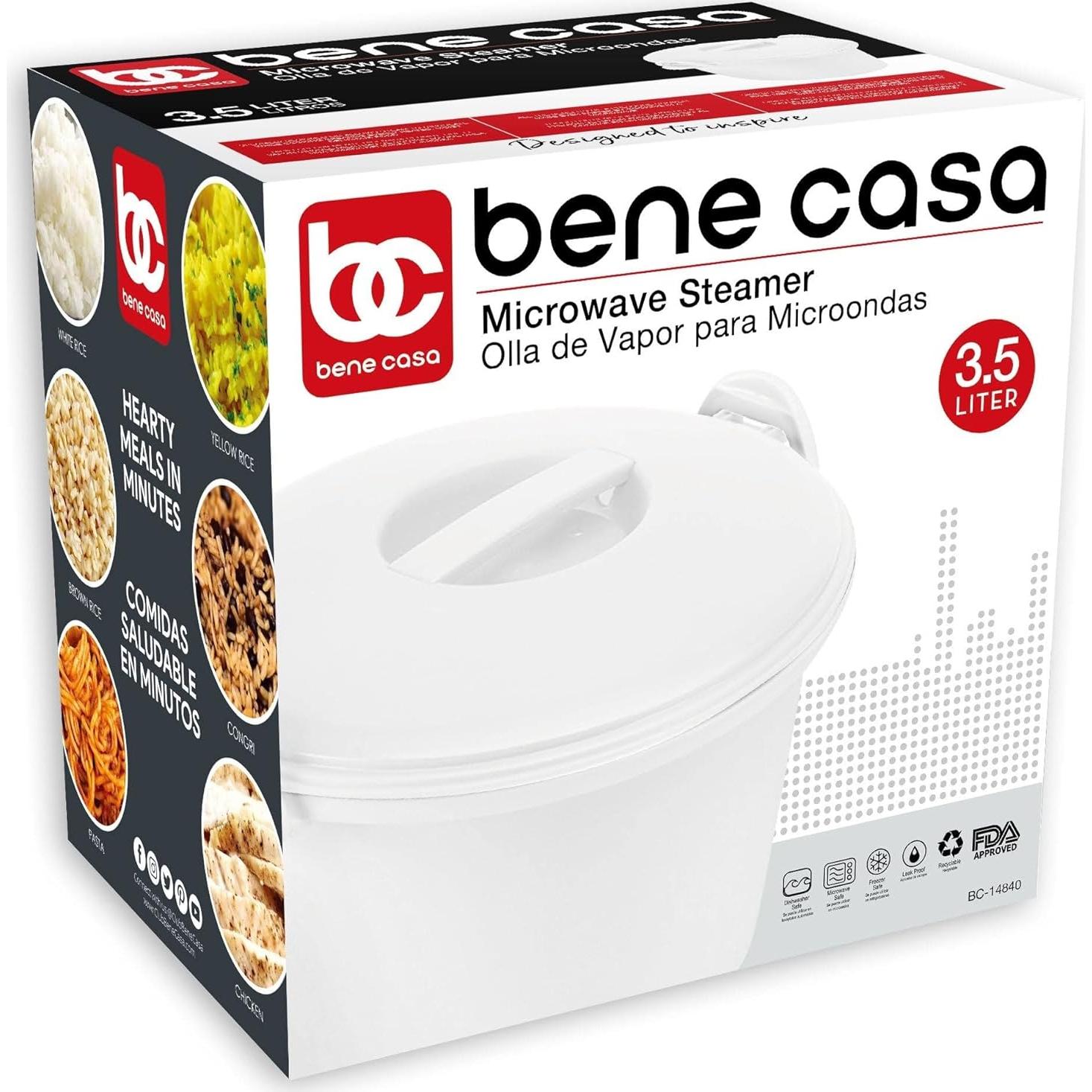 Cocinero de Arroz y Pasta Bene Casa BC-14840 0.74 kg