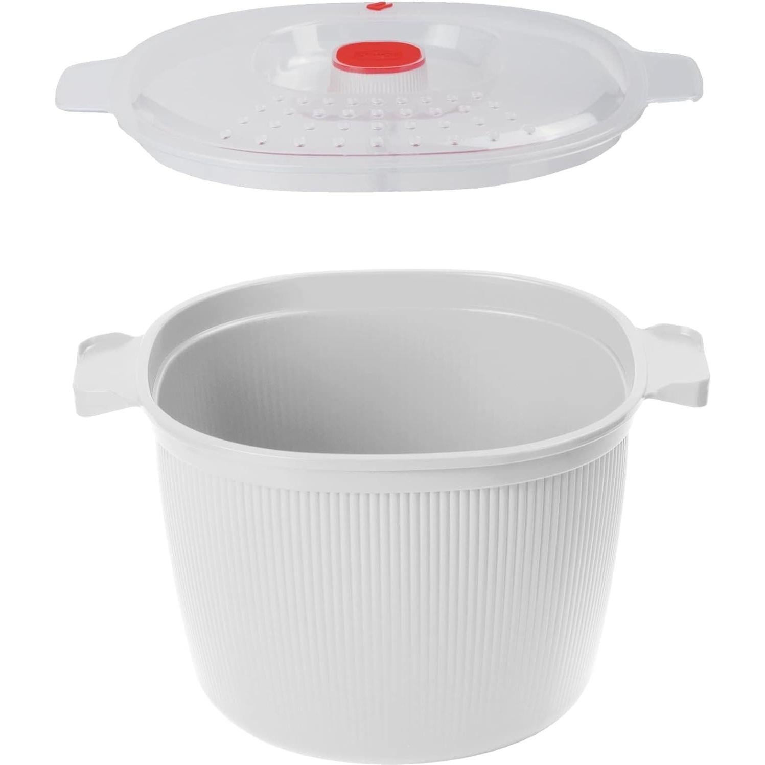 Cocinador de Pasta Snips 4L Microondas Blanco Hecho en Italia