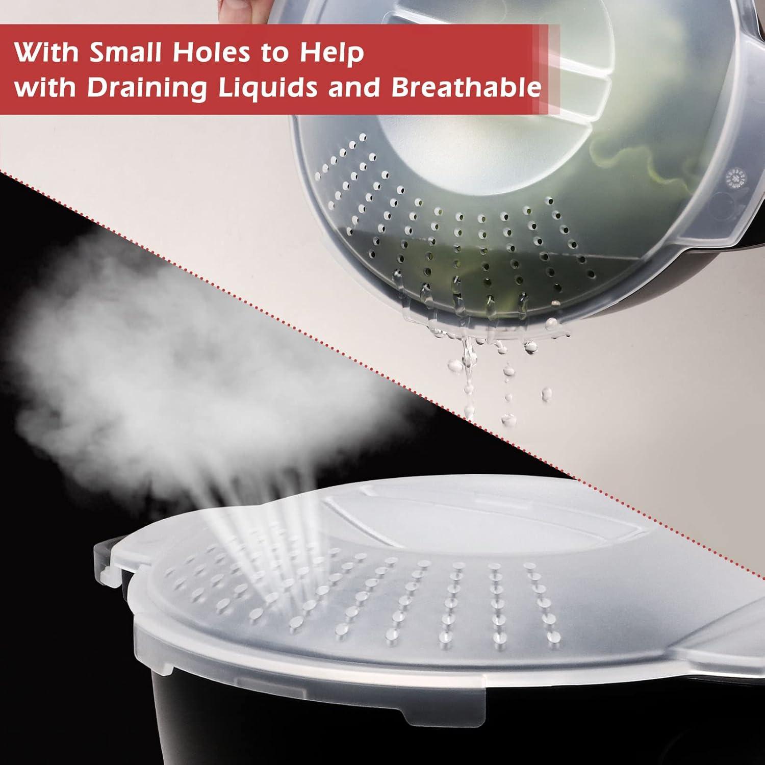 Vaporera de Microondas ReneeChef 750ml - Libre de BPA