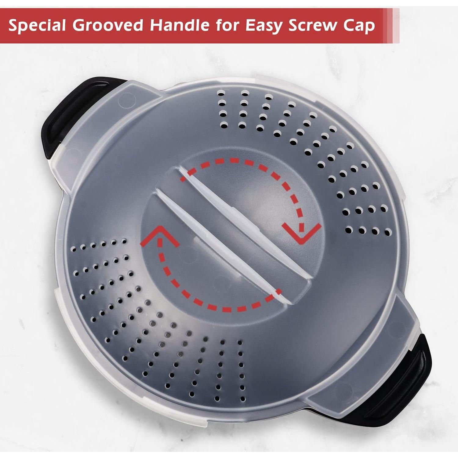 Vaporera de Microondas ReneeChef 750ml - Libre de BPA