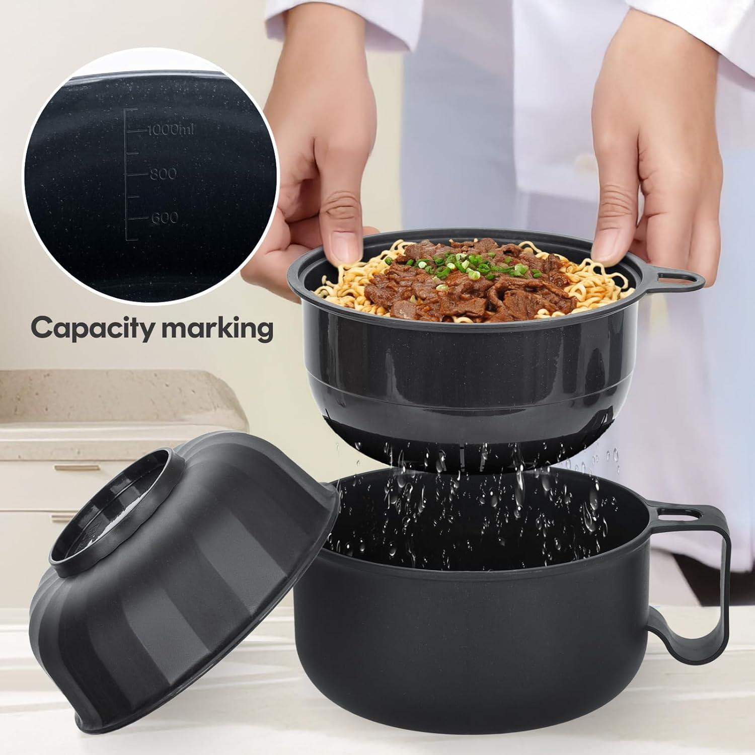 Tazón de Ramen Grande Ronanemon 1,13 L Microondas