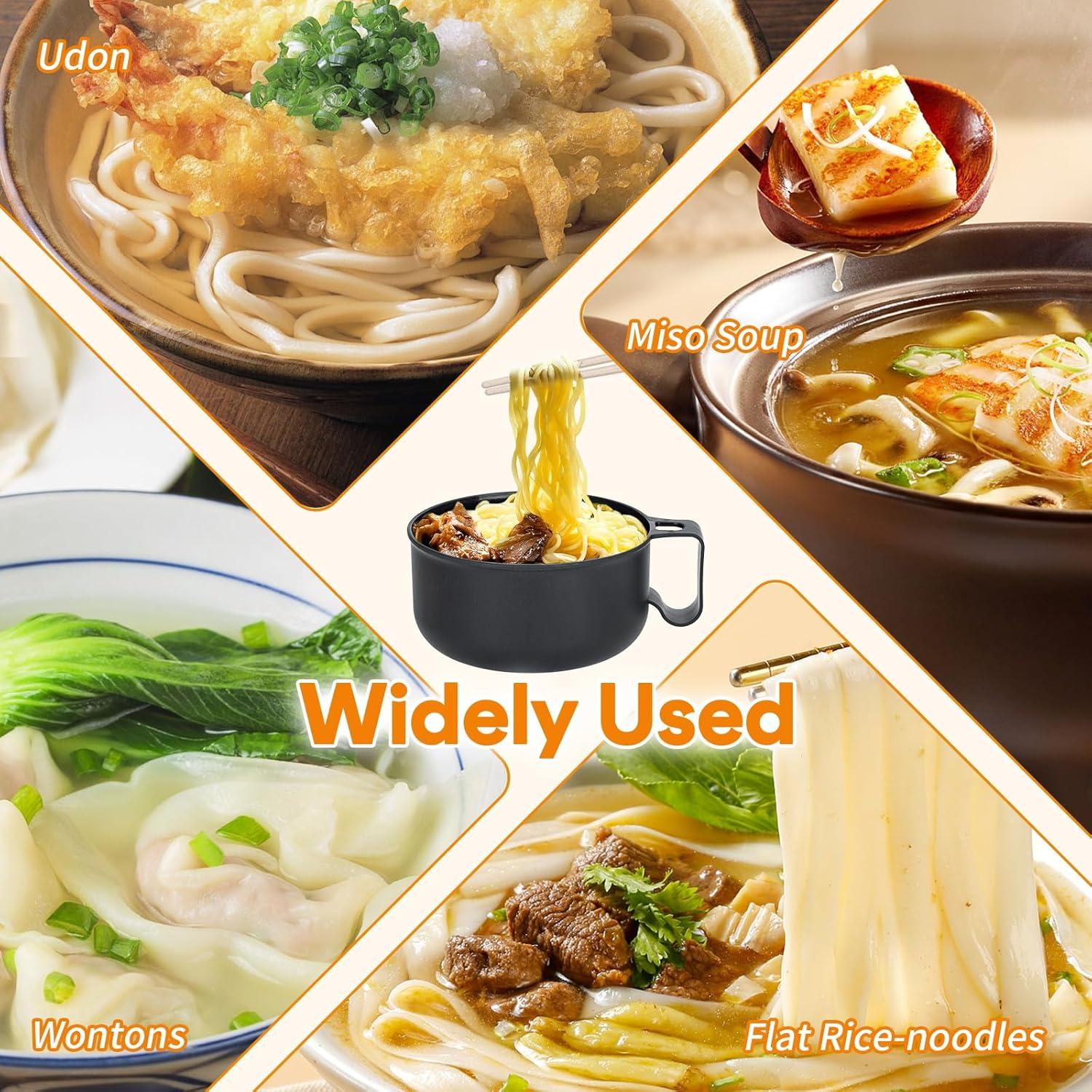 Tazón de Ramen Grande Ronanemon 1,13 L Microondas