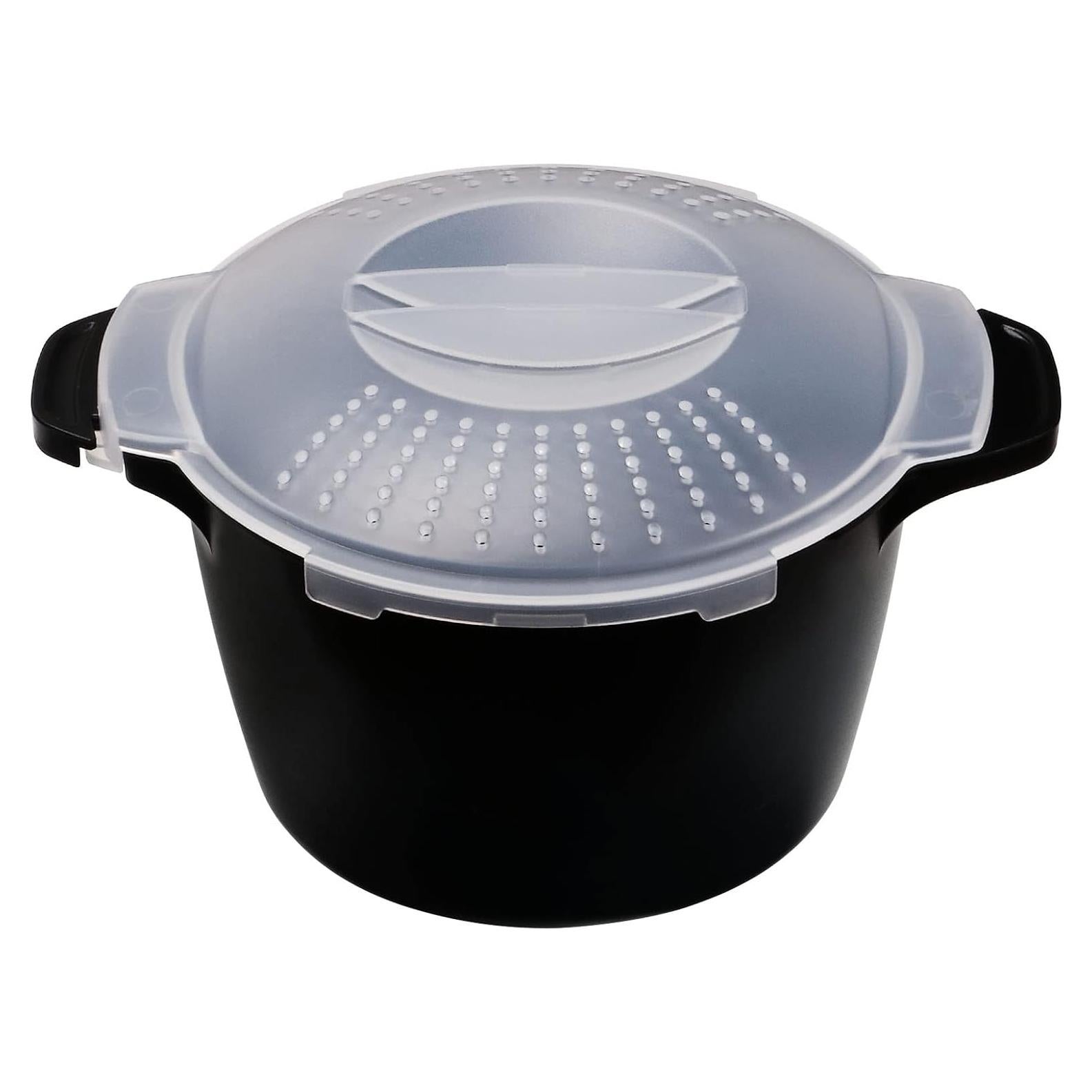 Cacerola Microondas 2 Cuartos ReneeChef - Vaporera BPA Libre