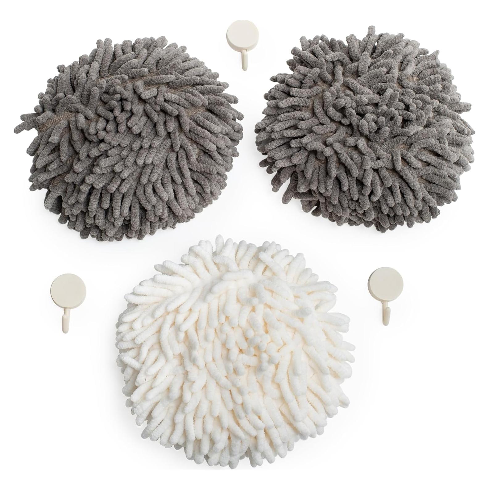 Toallas de Mano JJ KENT Fluffy Puffins Microfibra Set 3