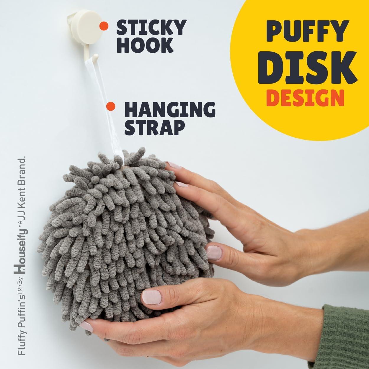 Toallas de Mano JJ KENT Fluffy Puffins Microfibra Set 3