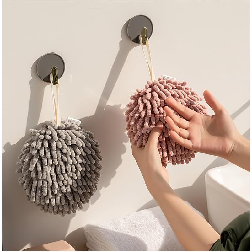 Toallas de Mano Chenille TUICARE 4 Pcs Secado Rápido