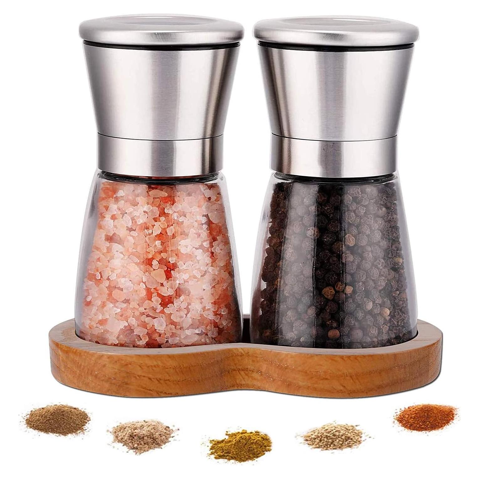 Juego de Molinillos de Sal y Pimienta LessMo 170g