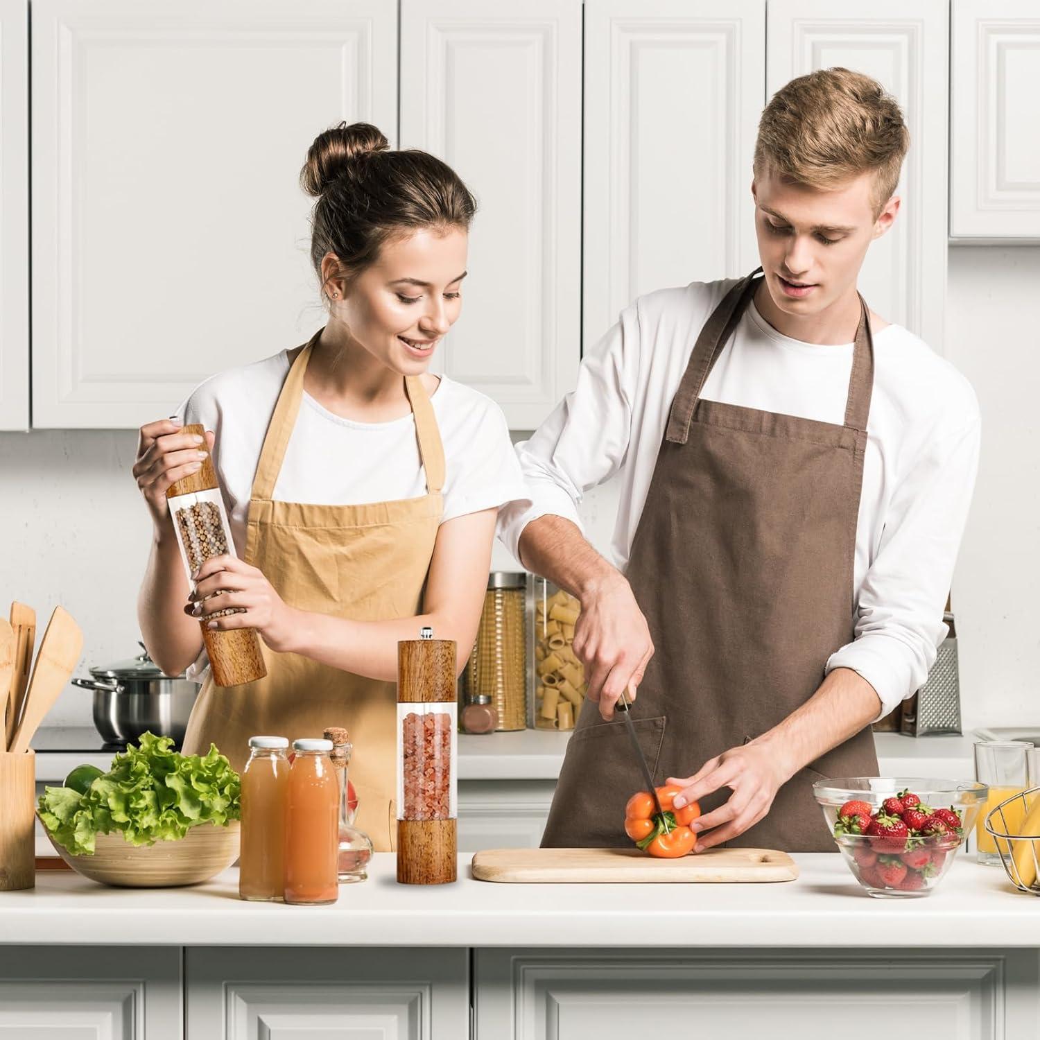 Juego de Molinillos de Sal y Pimienta XWXO 20,32 cm