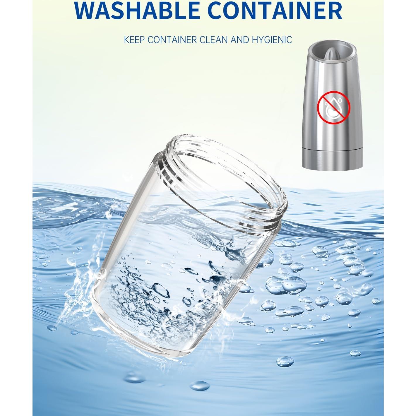 Molinillo Eléctrico de Sal y Pimienta CIRCLE JOY Acero Inoxidable