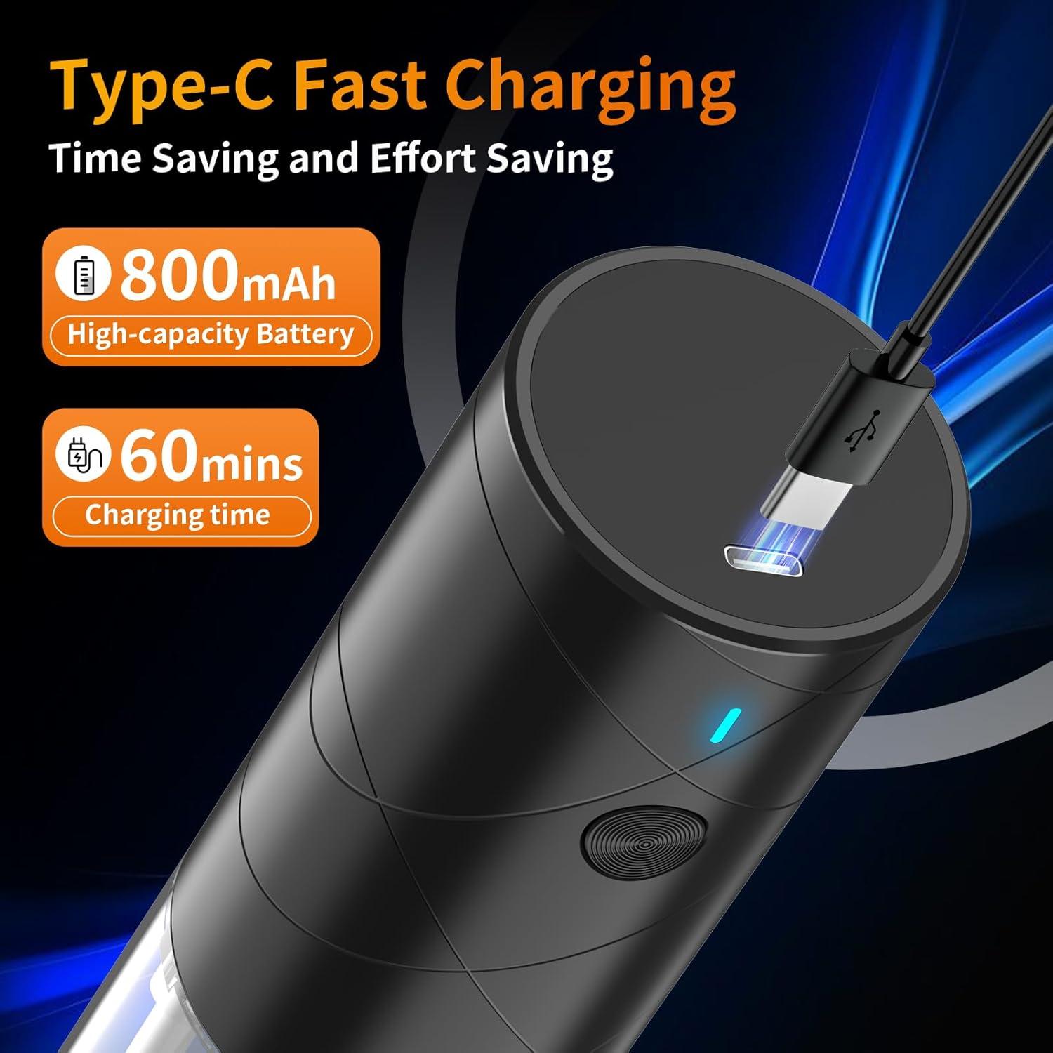 Juego de Molinillos Eléctricos de Sal y Pimienta Lidaop