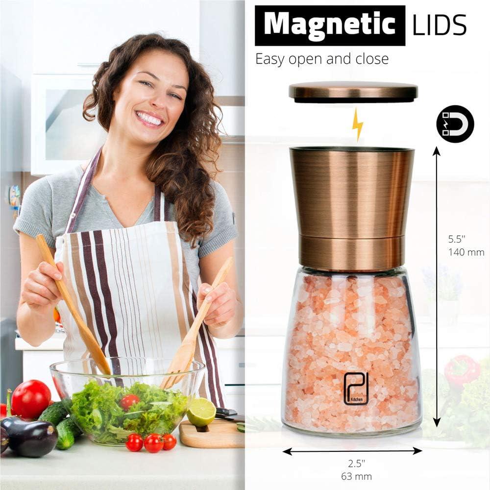 Juego de Molinillos de Sal y Pimienta PJC-Kitchen Cobre 170g