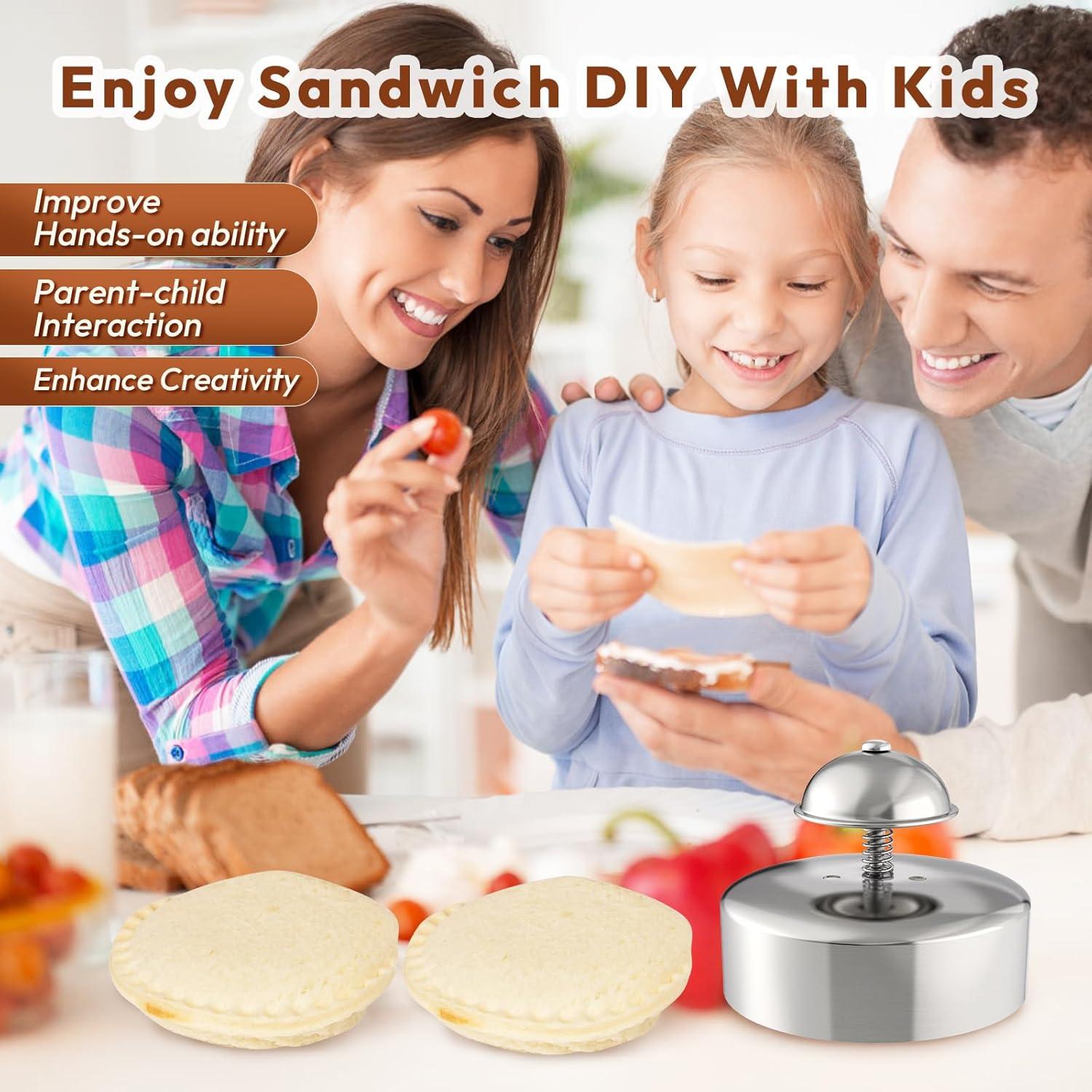 Cortador y Sellador de Sándwich Gelbira Acero Inoxidable