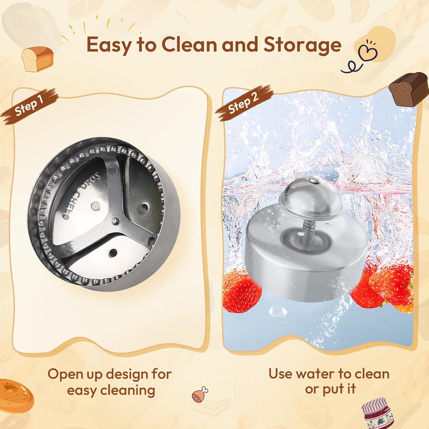 Cortador y Sellador de Sándwich Gelbira Acero Inoxidable