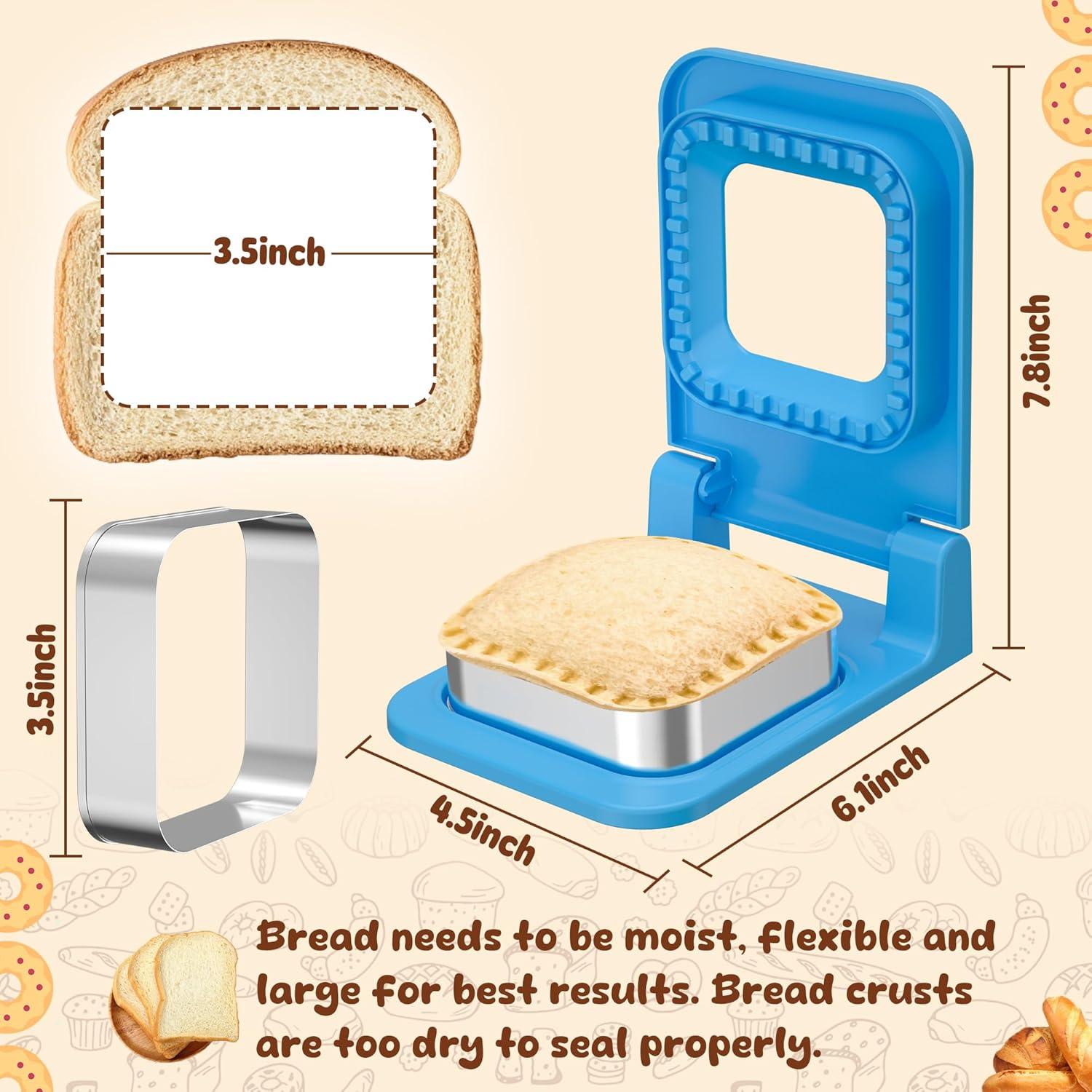 Cortador y Sellador de Sándwich HiYZ Acero Inoxidable 11.94cm