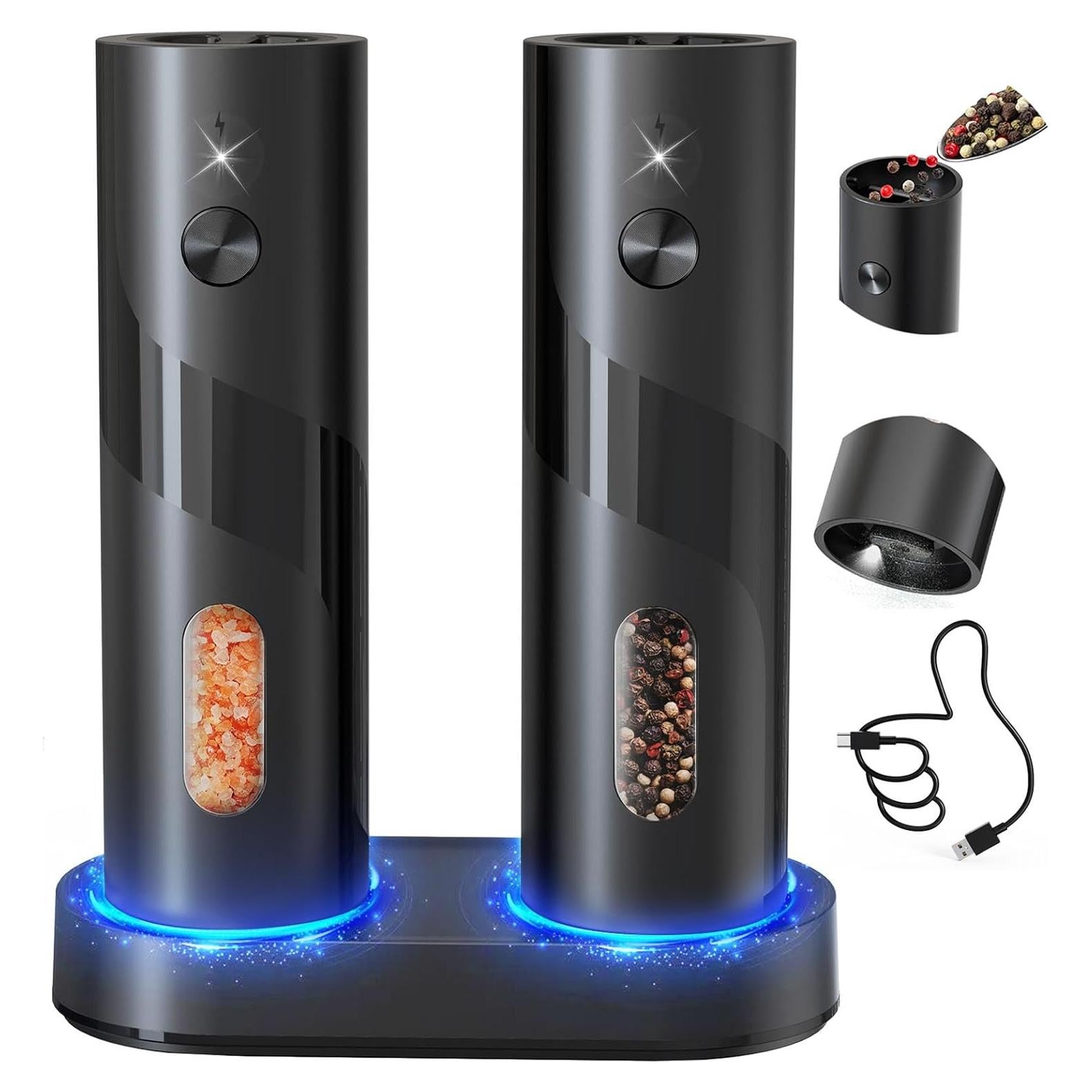 Molinillos Eléctricos de Sal y Pimienta CIRCLE JOY 110ml