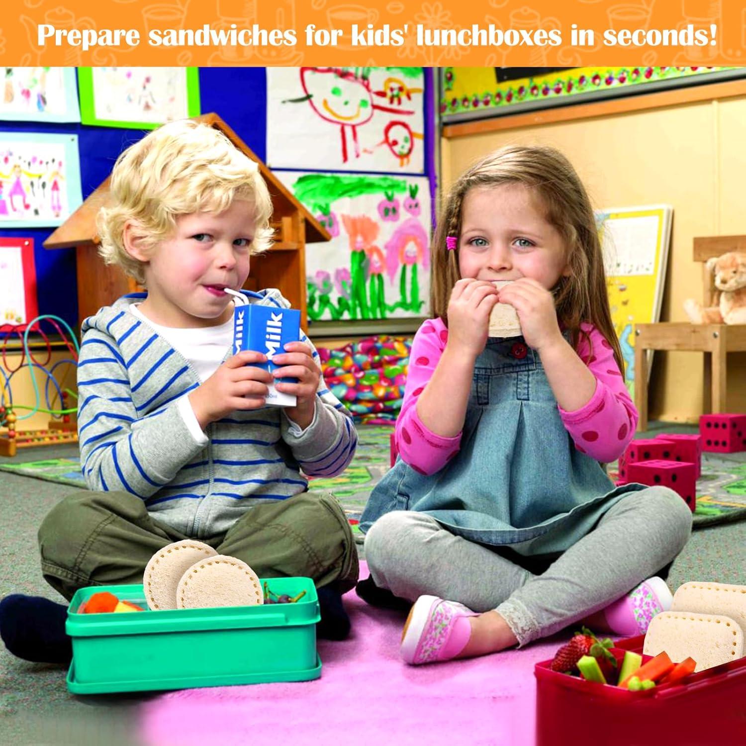 Cortador y Sellador de Sándwiches Vodolo 2 PZS Azul