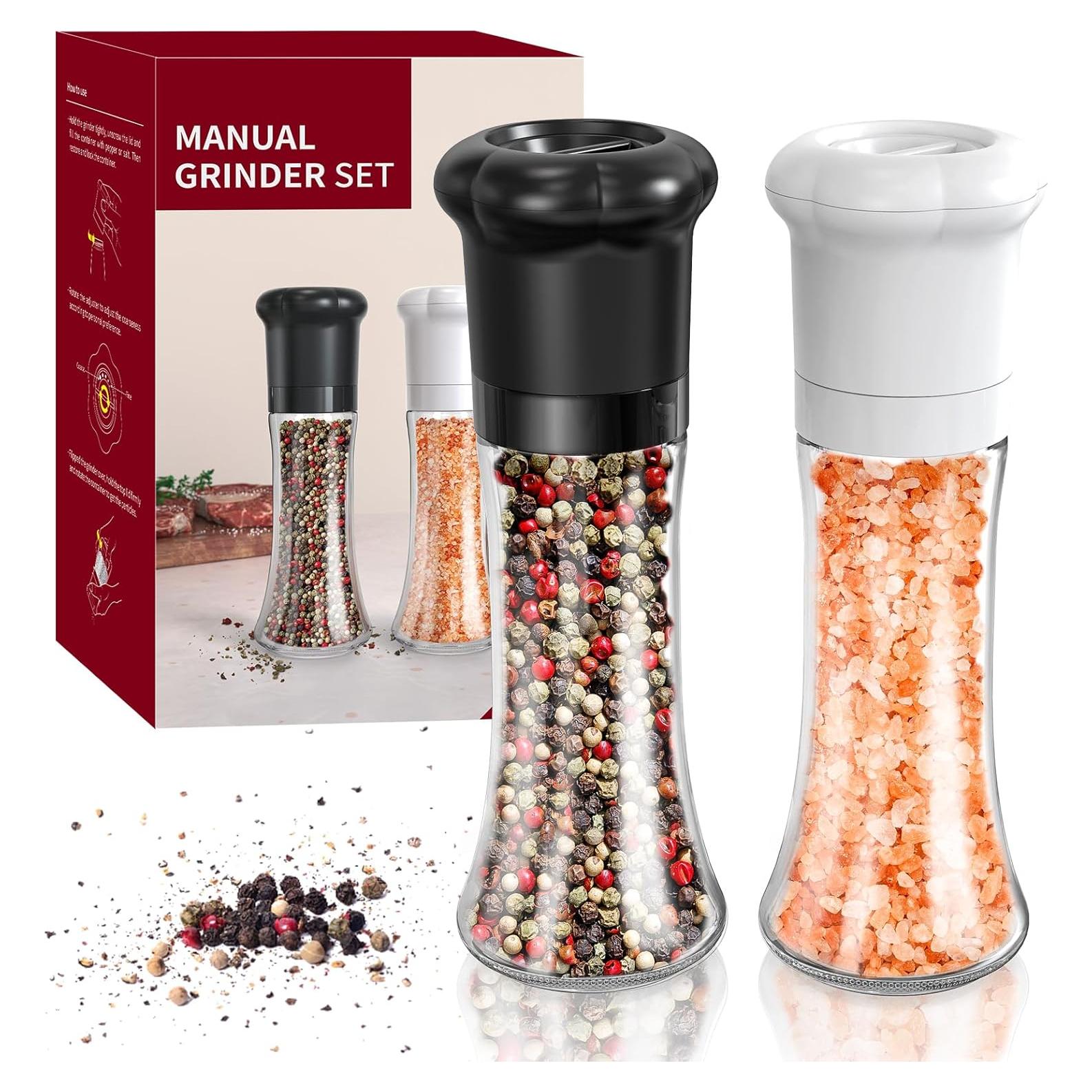 CIRCLE JOY Molinillos de Sal y Pimienta Manuales 180ml