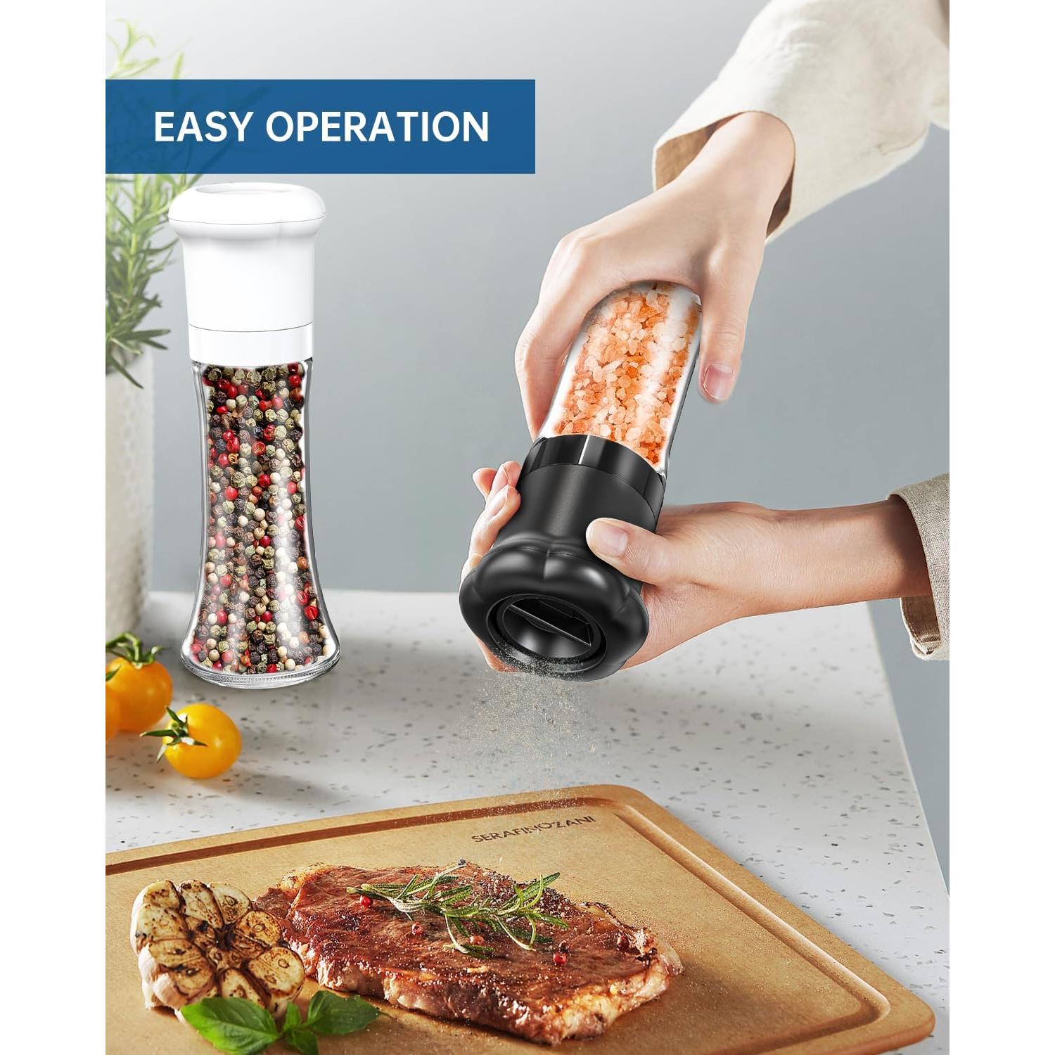 CIRCLE JOY Molinillos de Sal y Pimienta Manuales 180ml