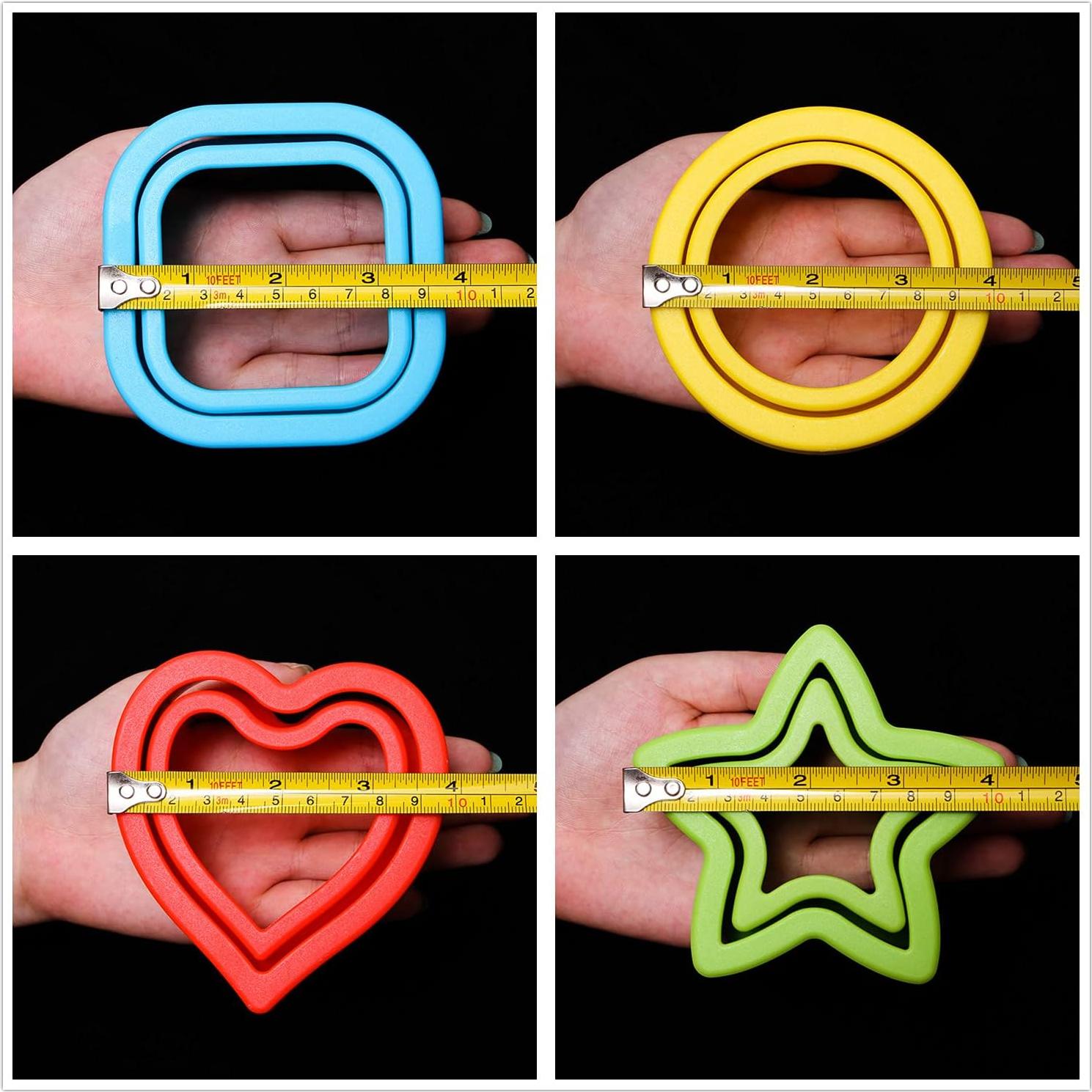 Cortador y Sellador de Sándwich BakingWorld Set 4 Piezas