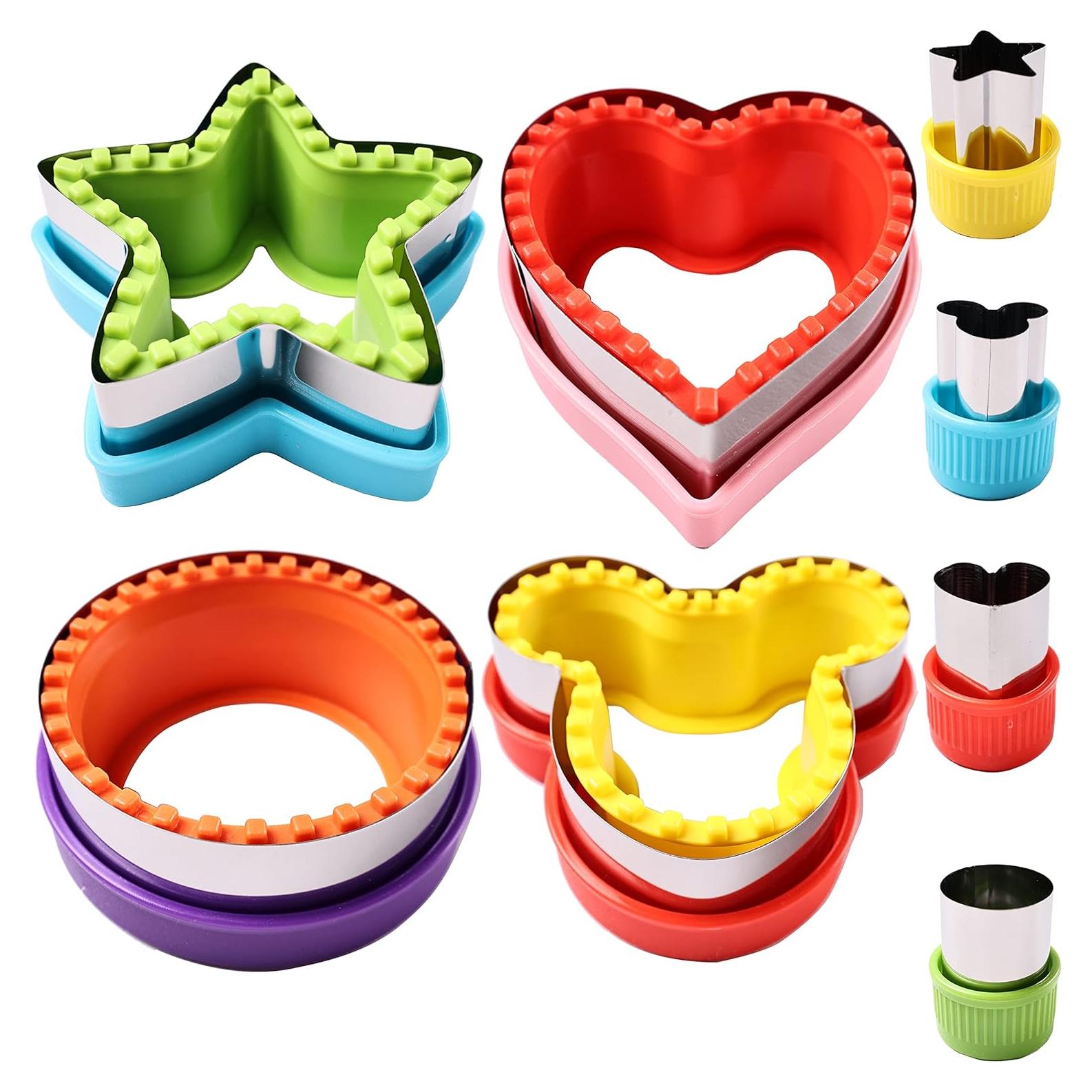 Cortadores de Sándwiches y Galletas GELIFATLE 8 Piezas