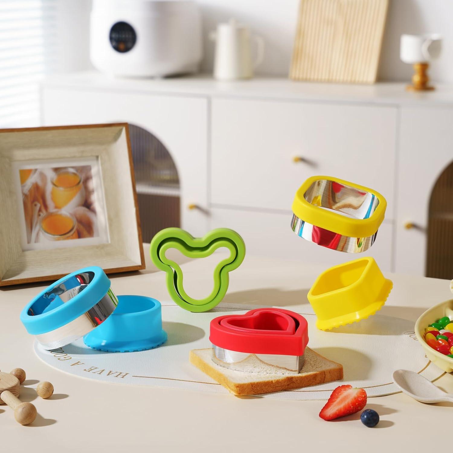 Cortador de Sándwich ETERSION 4 Piezas Acero Inoxidable