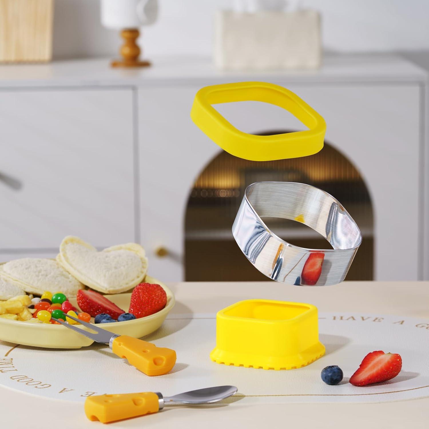 Cortador de Sándwich ETERSION 4 Piezas Acero Inoxidable