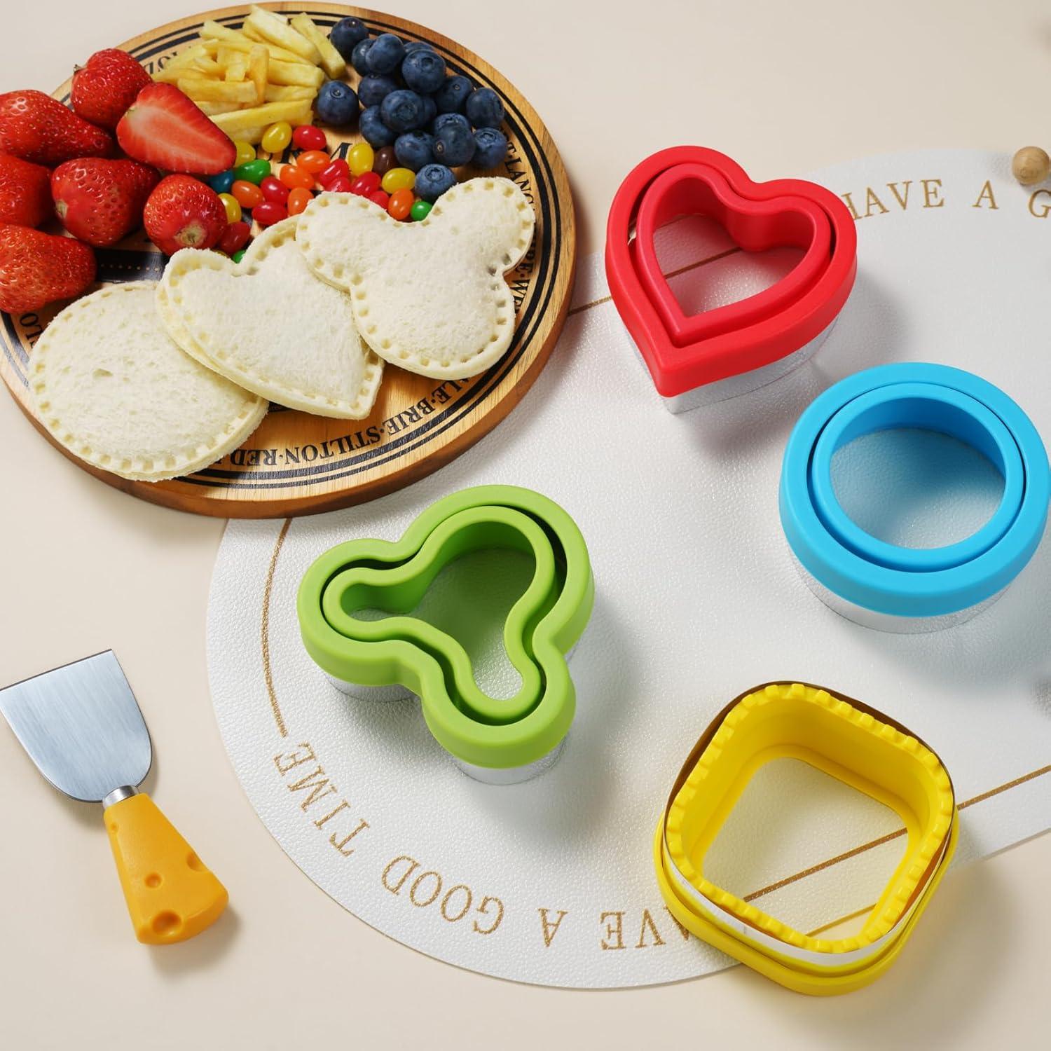 Cortador de Sándwich ETERSION 4 Piezas Acero Inoxidable