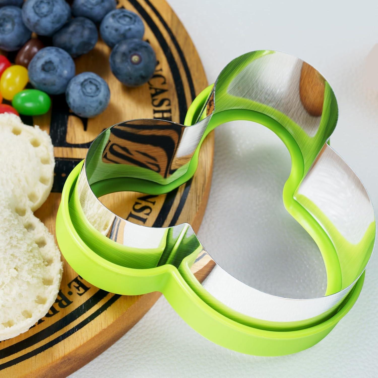 Cortador de Sándwich ETERSION 4 Piezas Acero Inoxidable