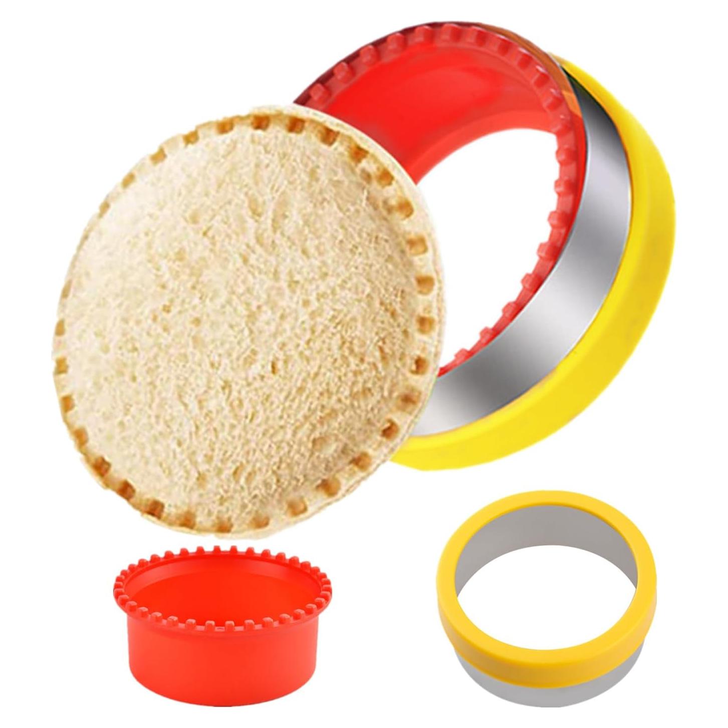 Cortador y Sellador de Sándwich Redondo Tuzicake 10,48 cm